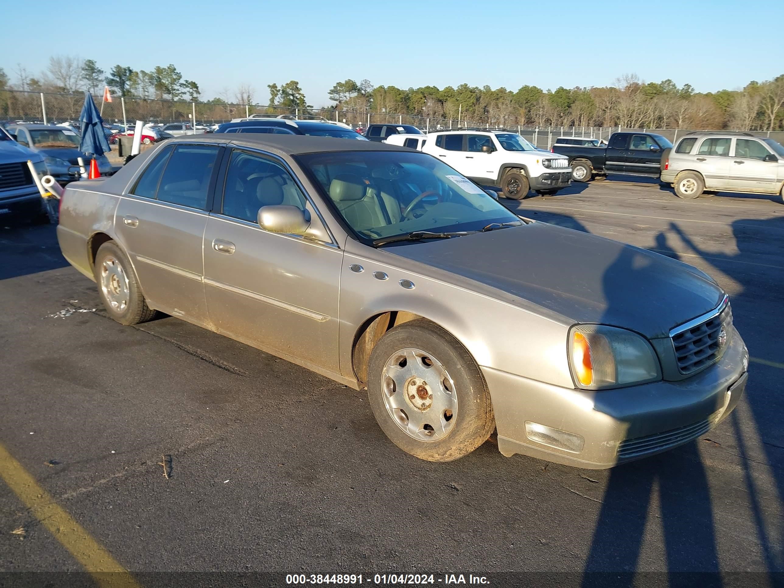 cadillac de ville 2001 1g6ke57y41u169504