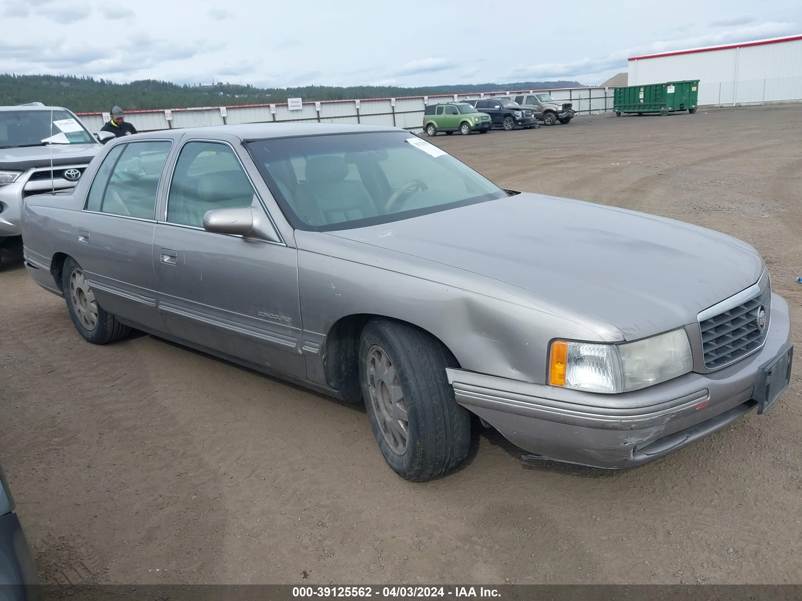 cadillac de ville 1999 1g6kf5496xu749355