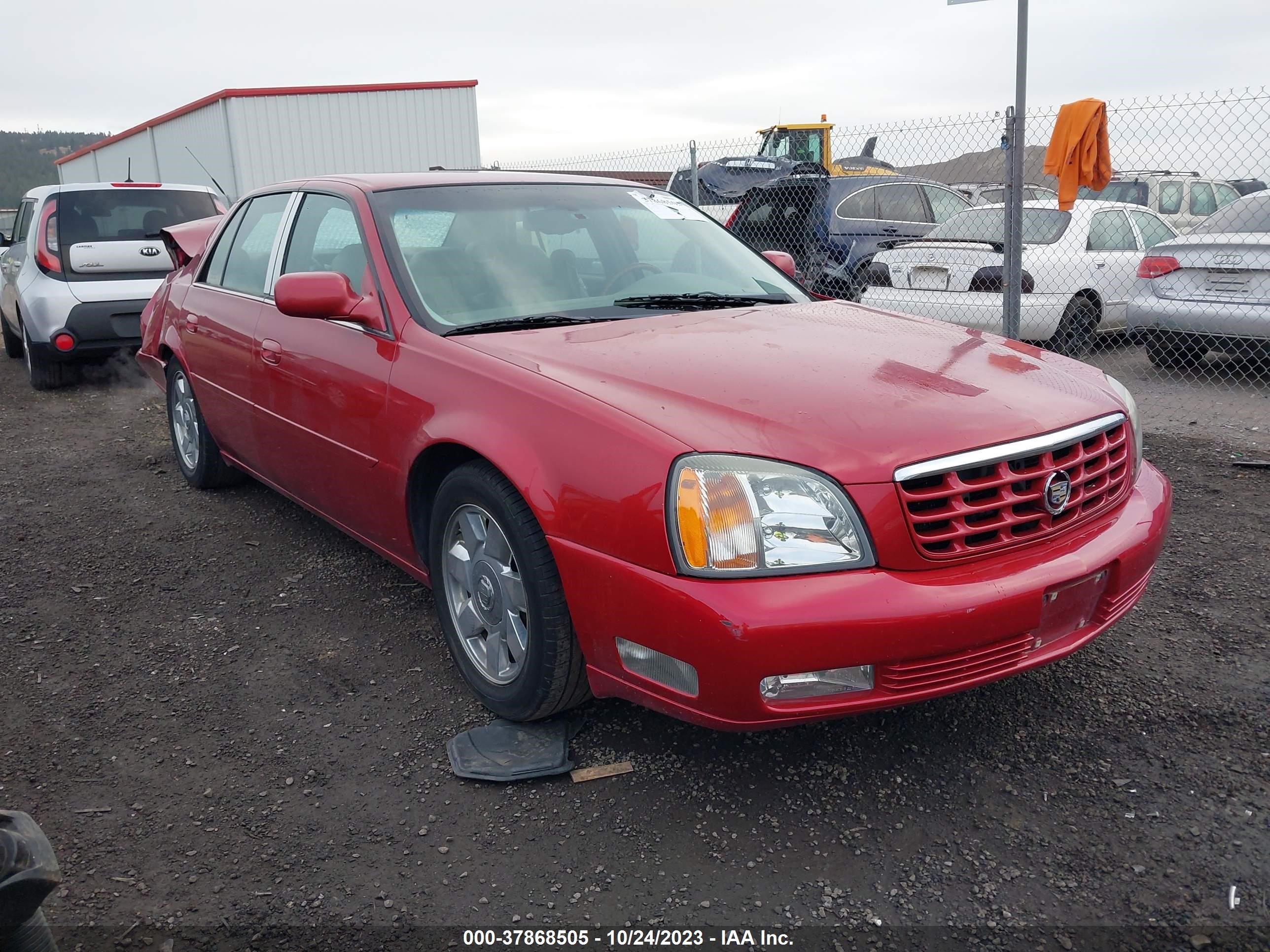 cadillac de ville 2002 1g6kf57922u113732