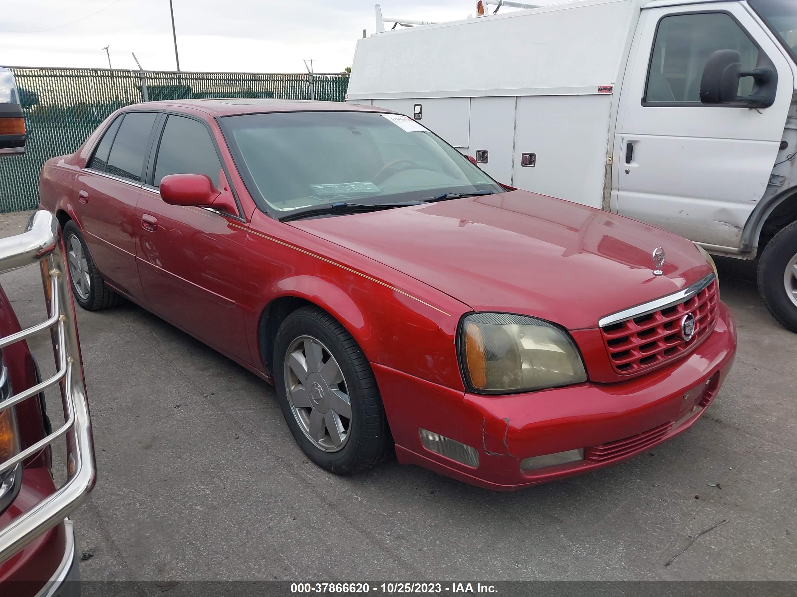 cadillac de ville 2004 1g6kf57944u187348