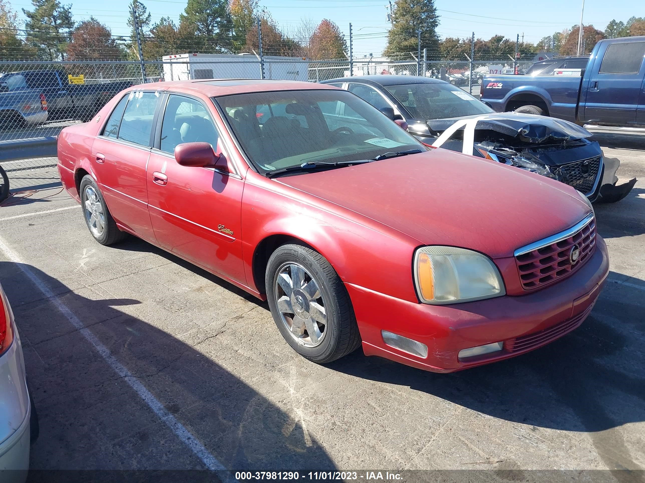 cadillac de ville 2005 1g6kf57965u242934