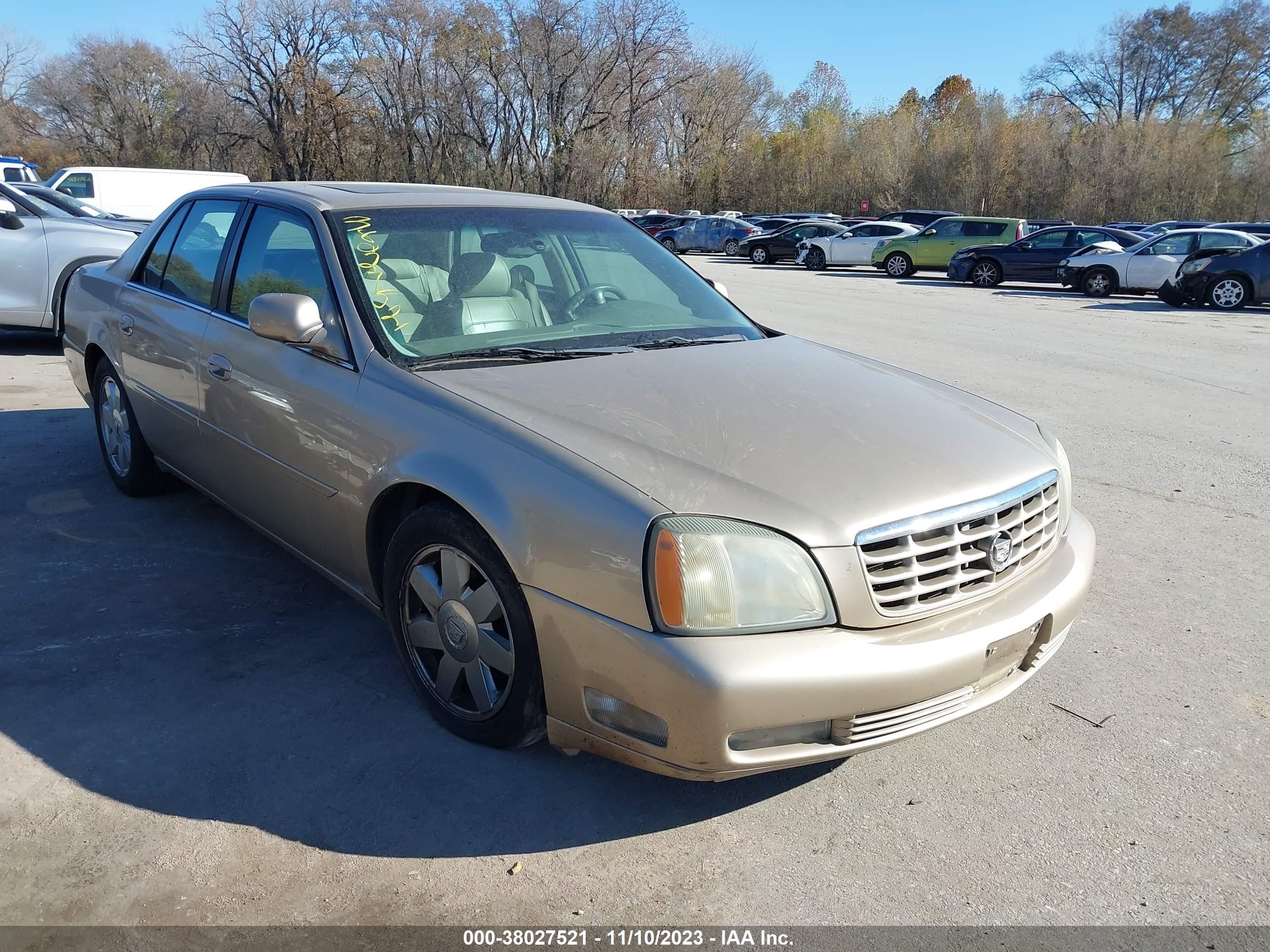 cadillac de ville 2005 1g6kf57985u144665