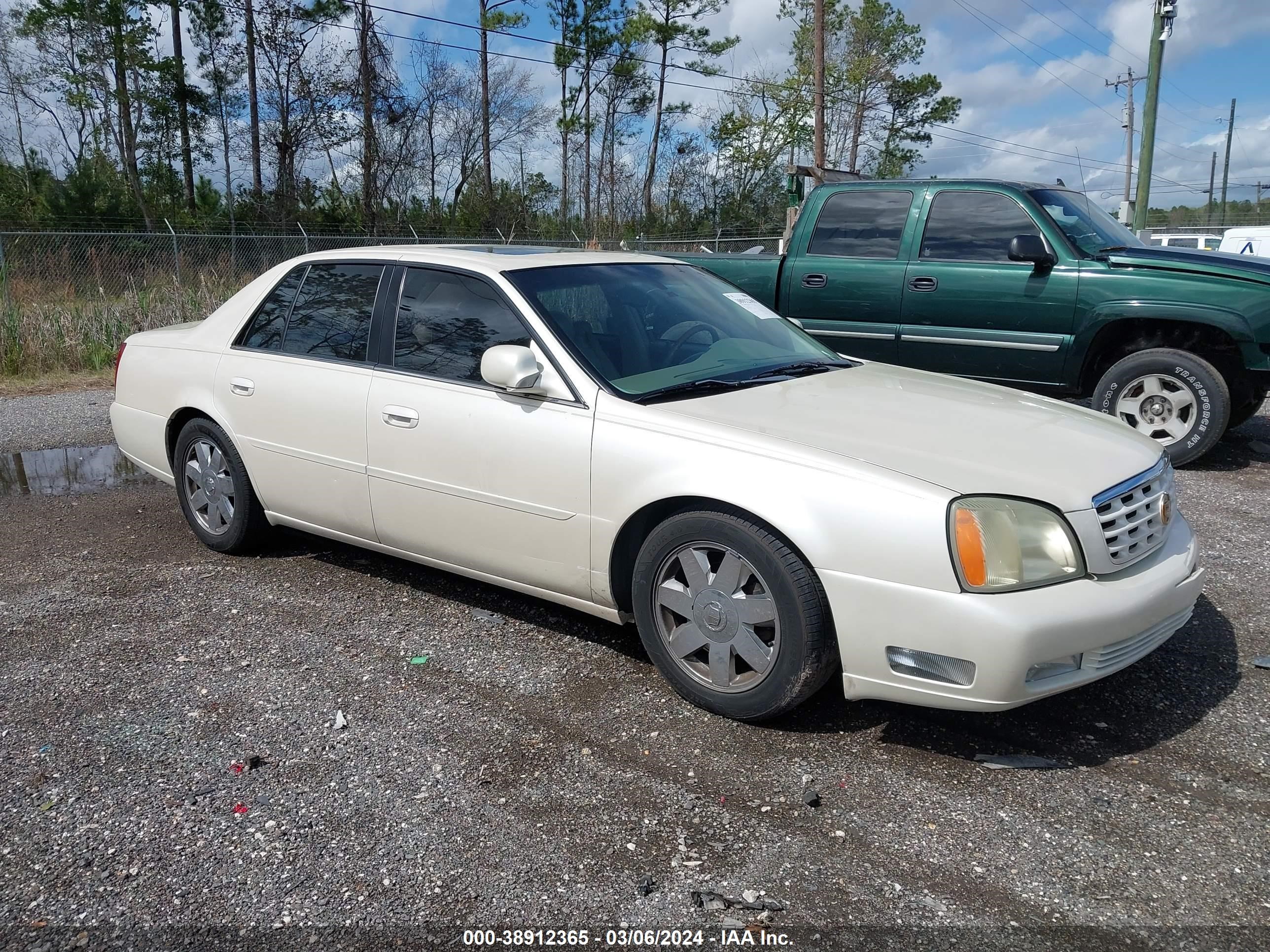 cadillac de ville 2003 1g6kf57993u197193