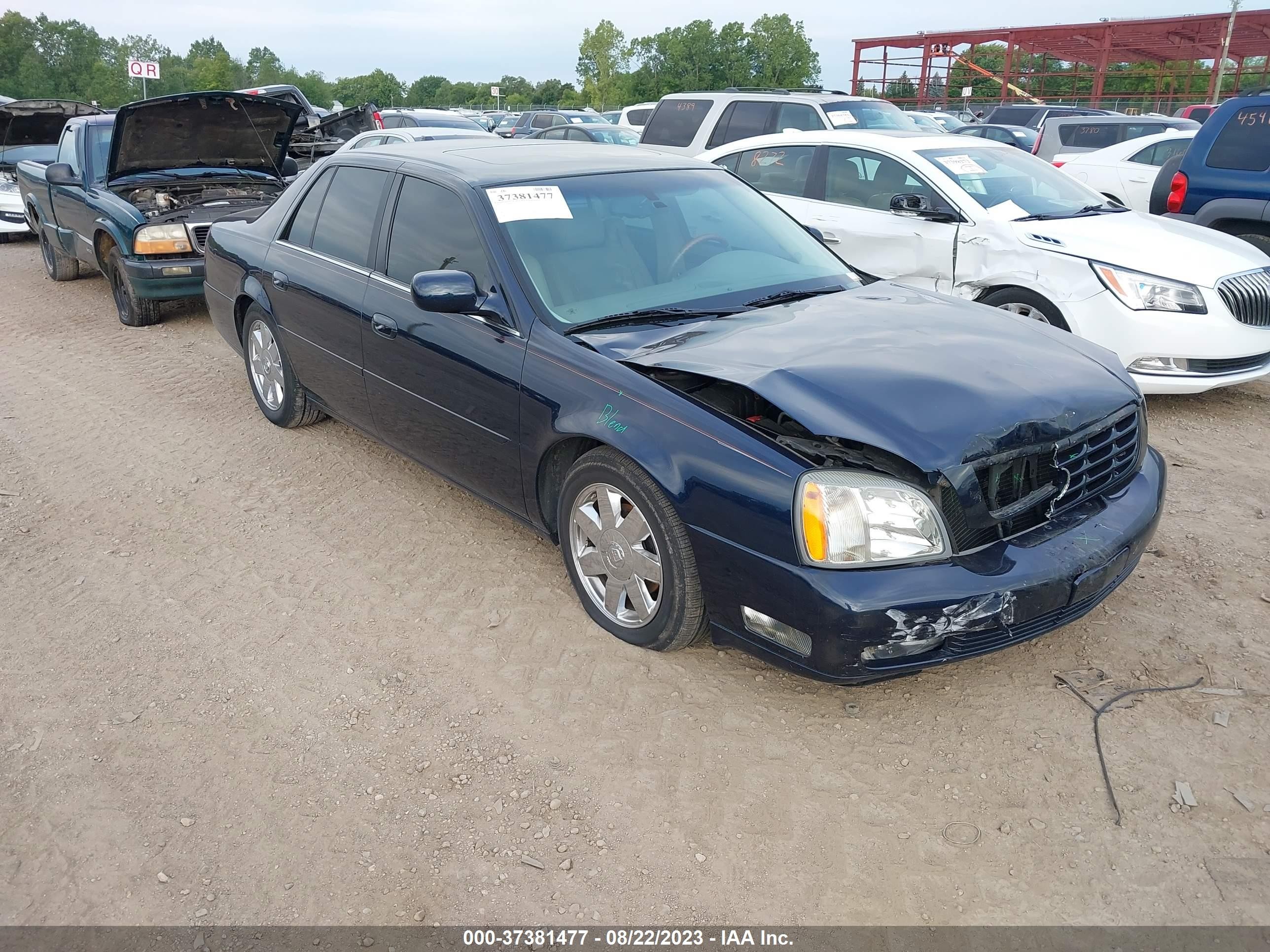 cadillac de ville 2004 1g6kf579x4u132838