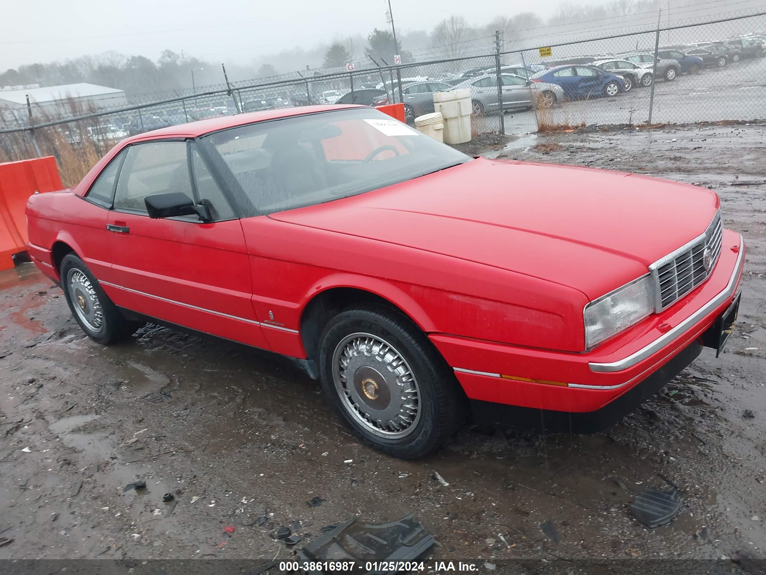 cadillac allante 1989 1g6vr3181ku101189