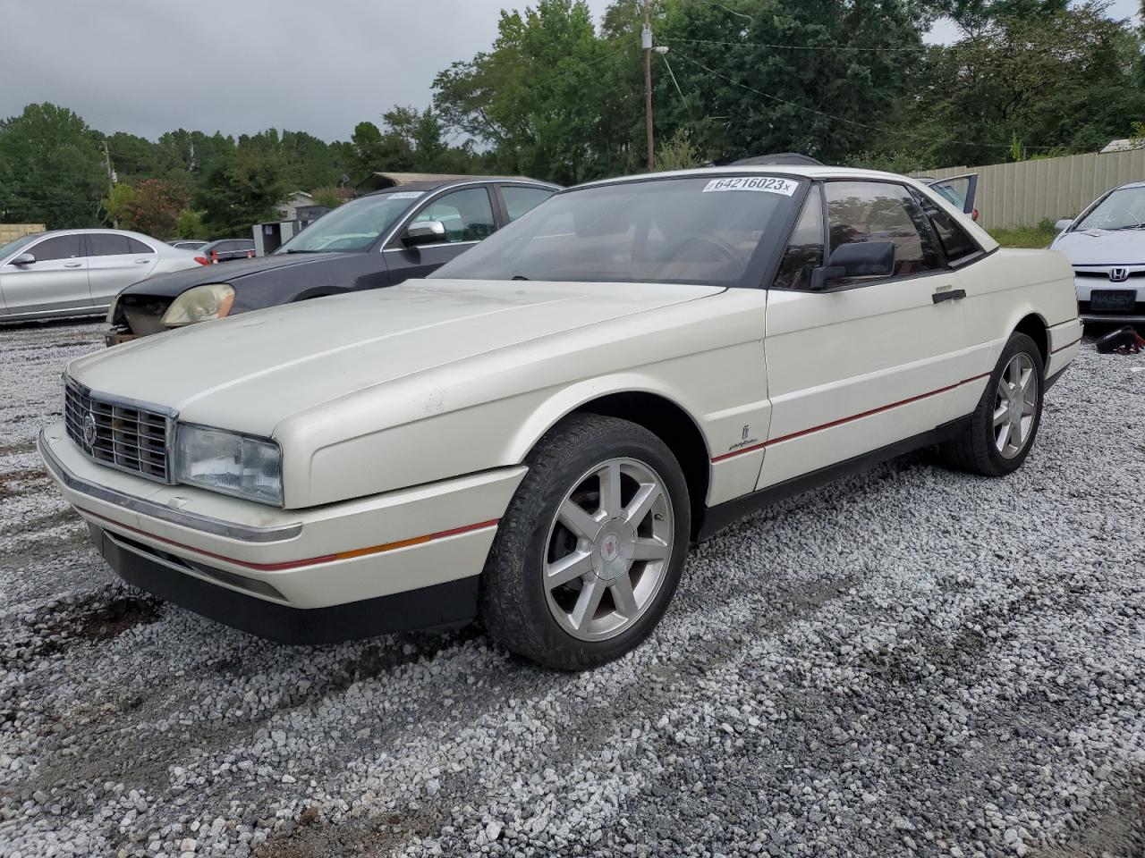 cadillac allante 1989 1g6vr3187ku101097