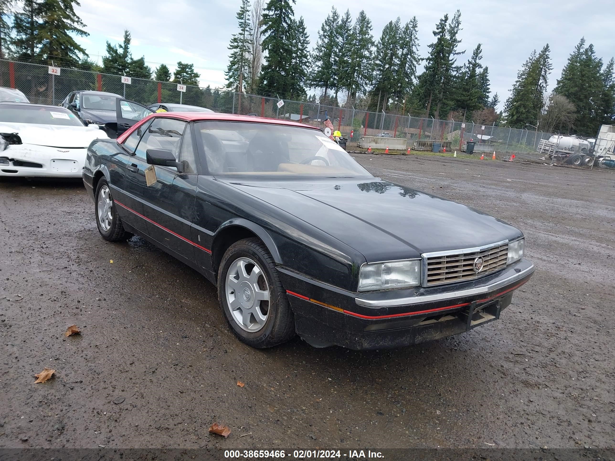 cadillac allante 1990 1g6vr3386lu100179