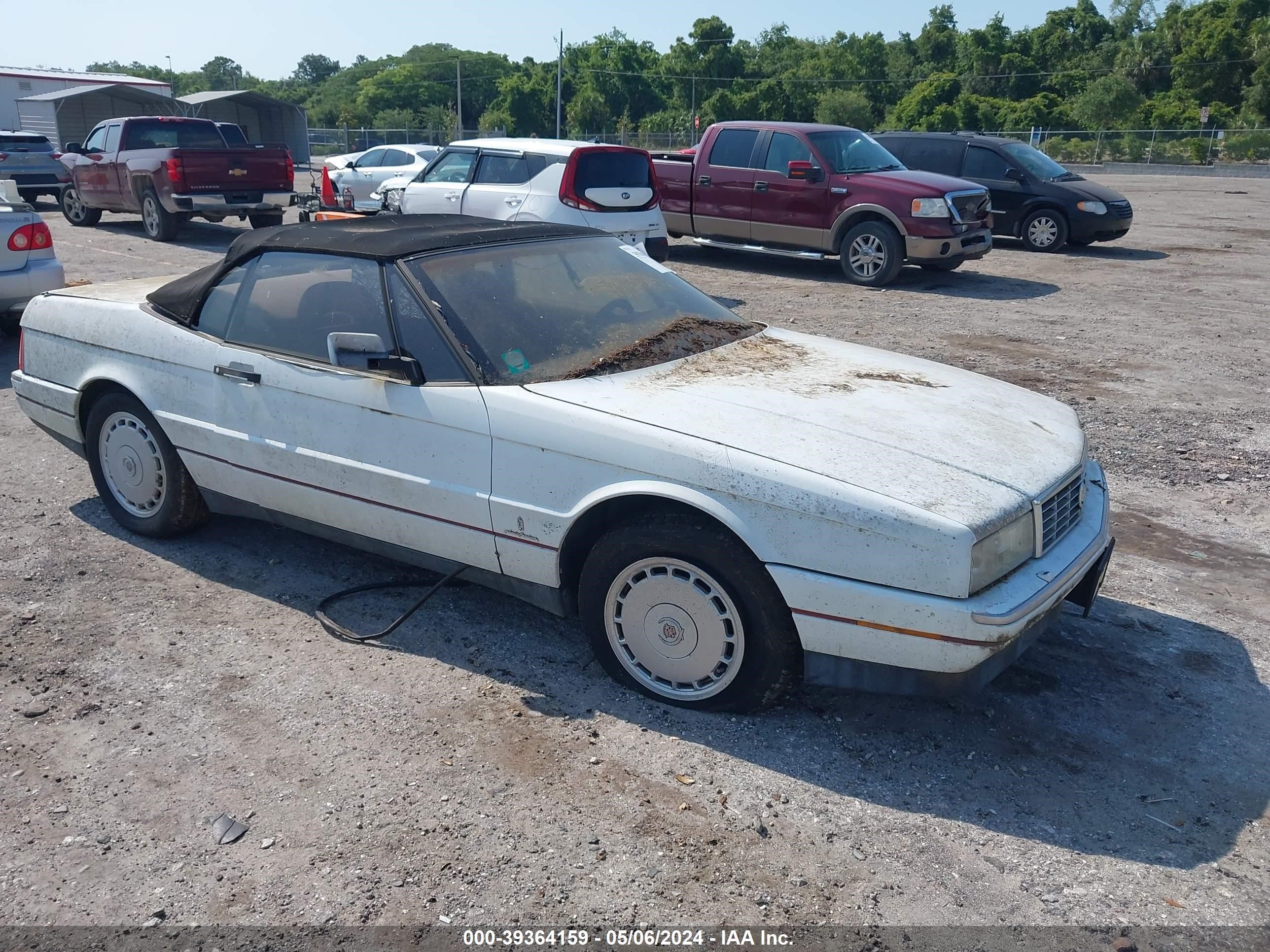 cadillac allante 1991 1g6vs3380mu126041