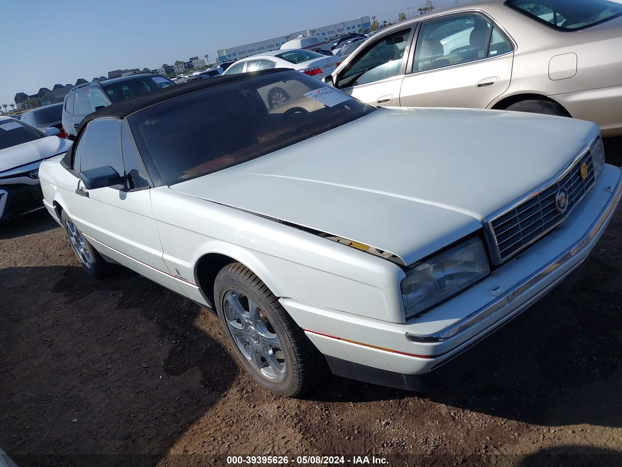 cadillac allante 1990 1g6vs3384lu126395