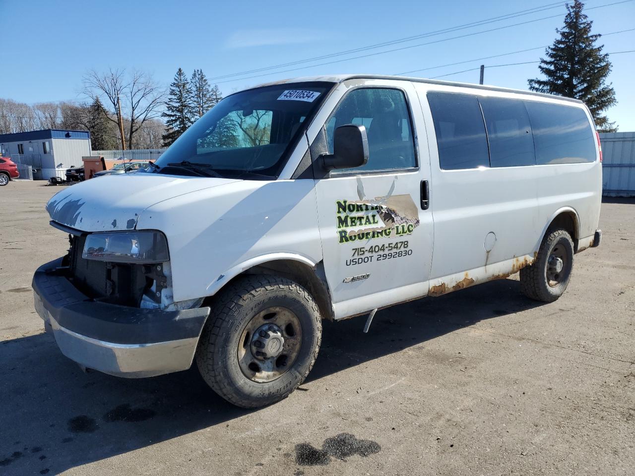 chevrolet express 2006 1gahg35u061231374