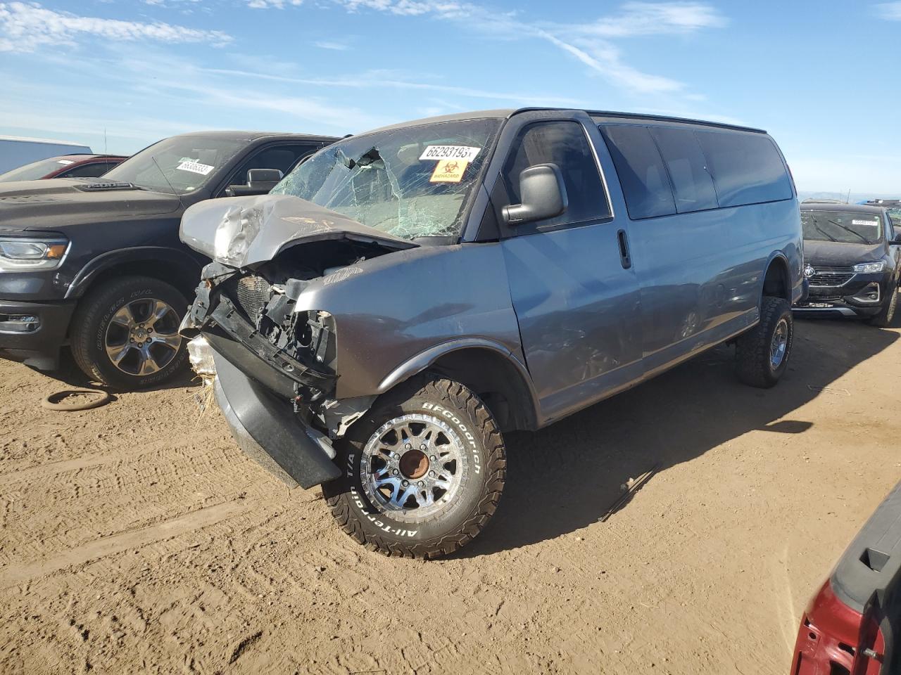 chevrolet express 2008 1gahg39k281228391