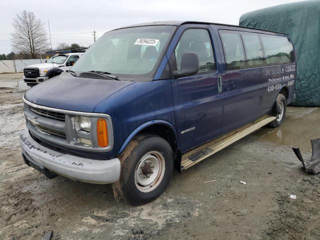 chevrolet express 2002 1gahg39r421225299