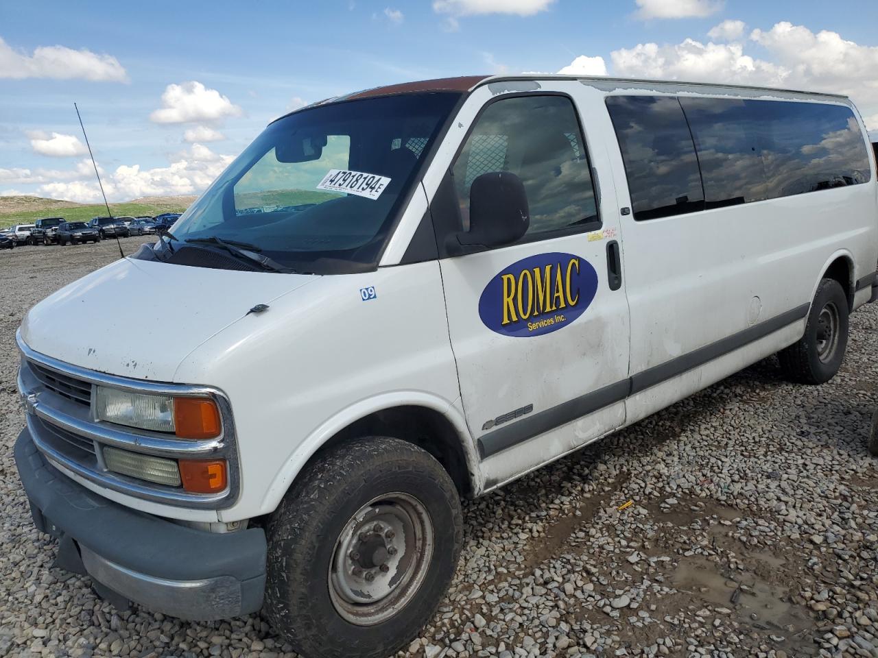 chevrolet express 2002 1gahg39r921138305