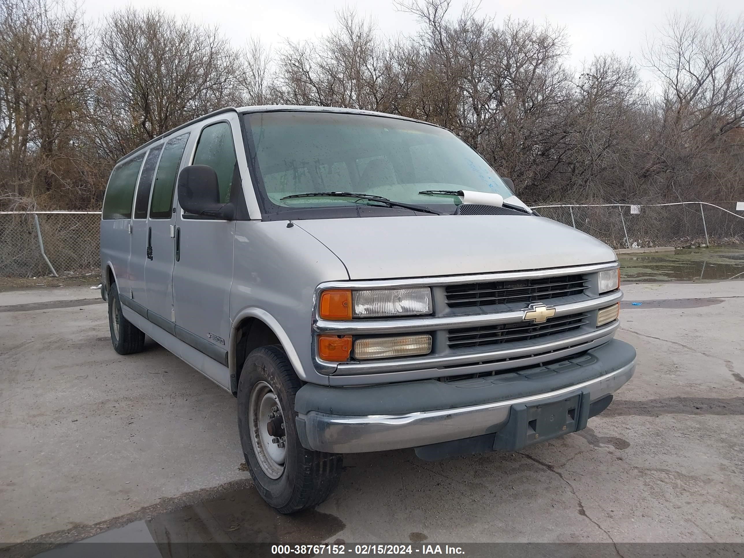 chevrolet express 1998 1gahg39rxw1034069