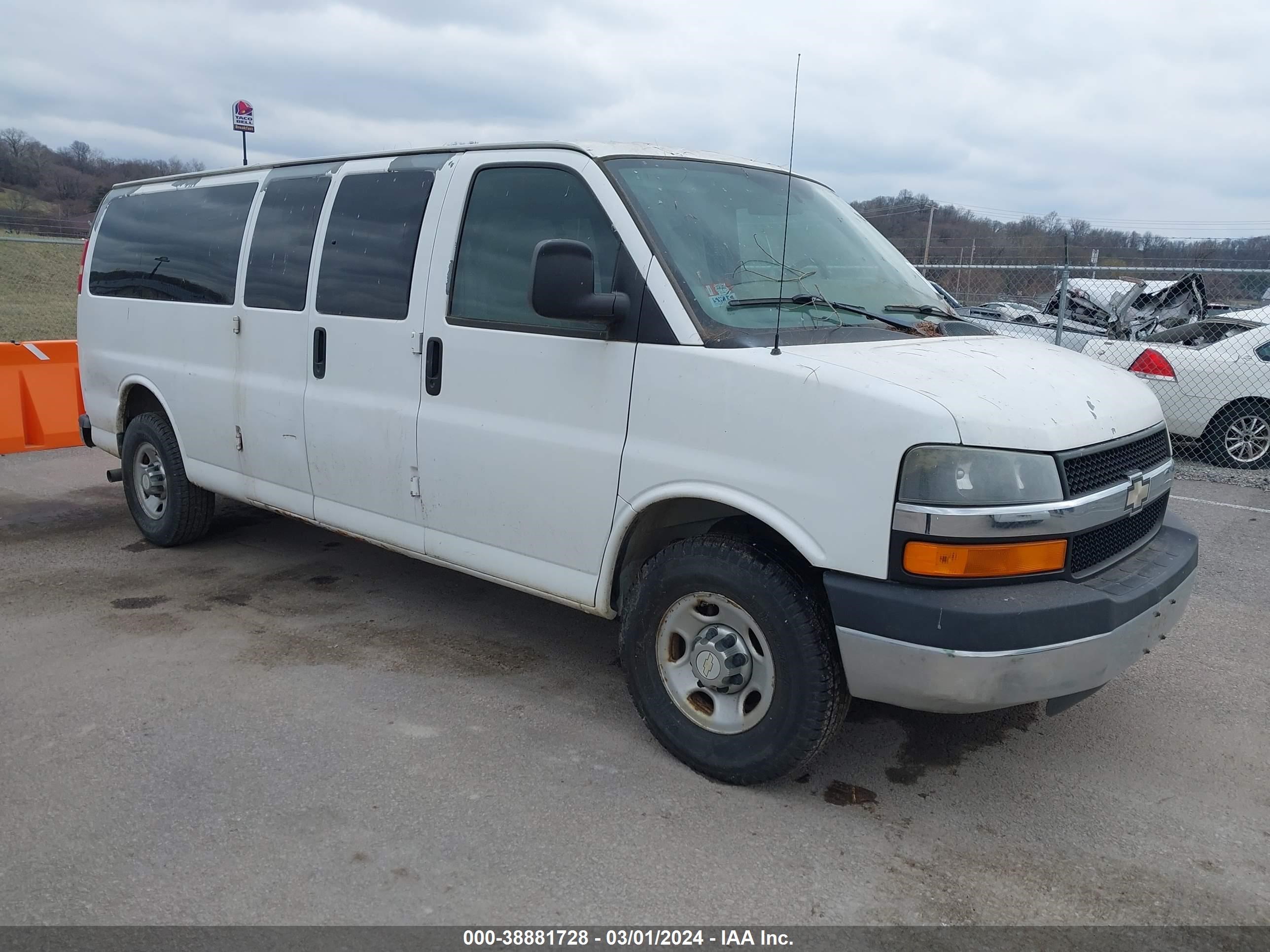 chevrolet express 2007 1gahg39u271202793