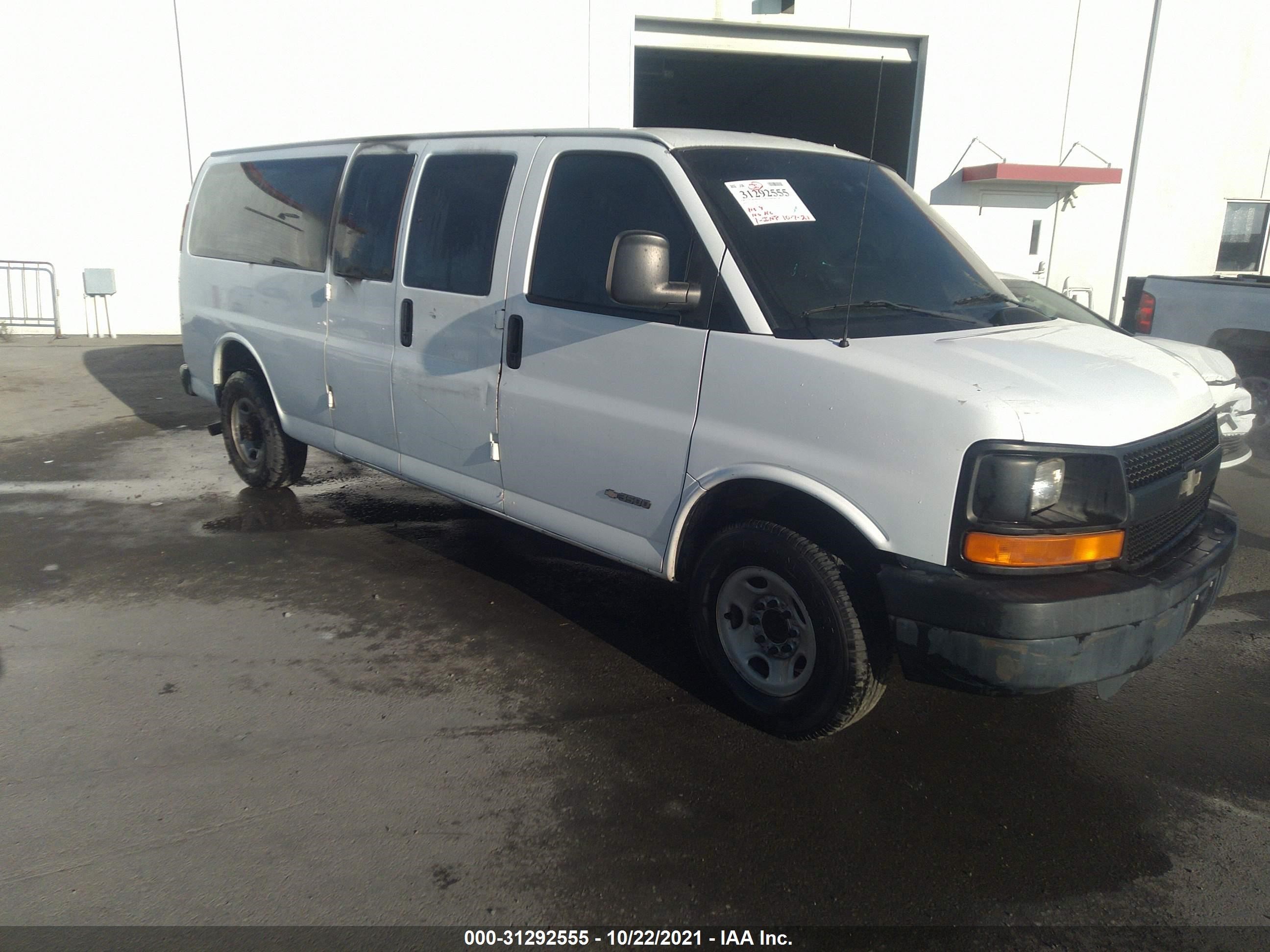 chevrolet express 2004 1gahg39u841212207