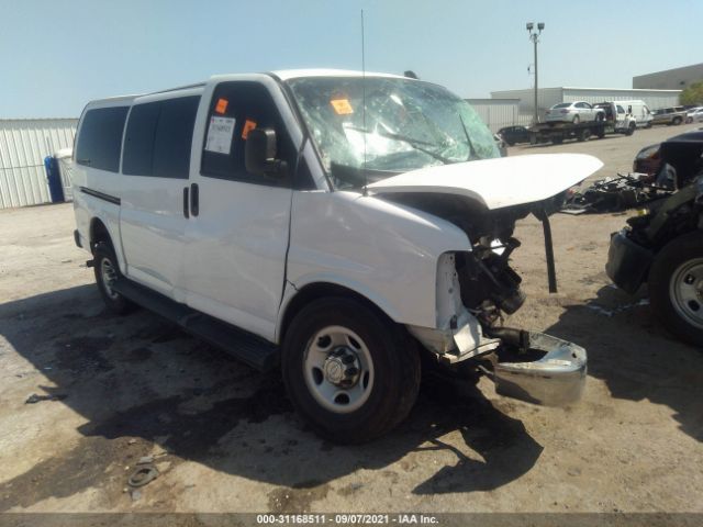 chevrolet express passenger 2018 1gazgmfg7j1221212