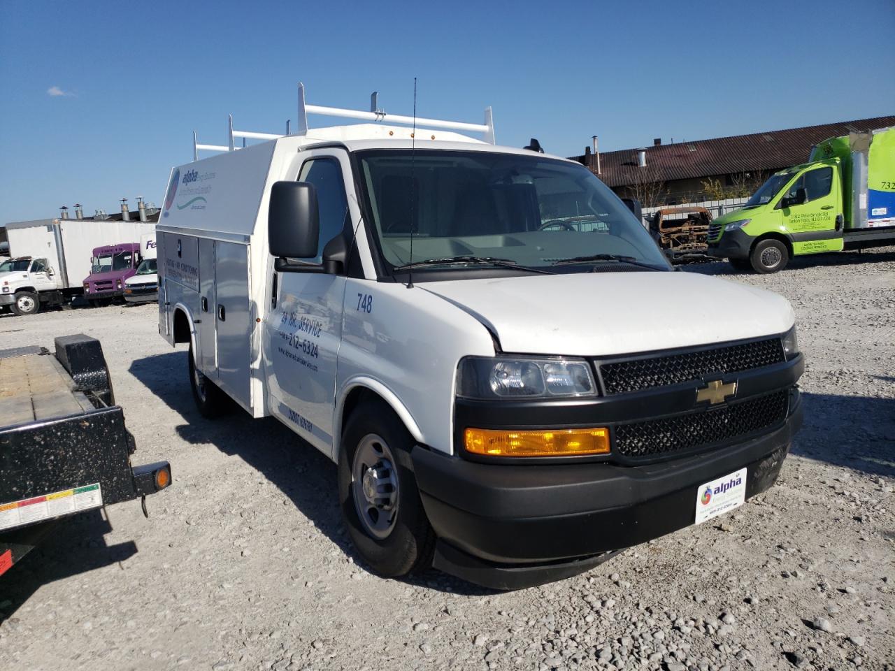 chevrolet express 2023 1gb0grf77p1118110