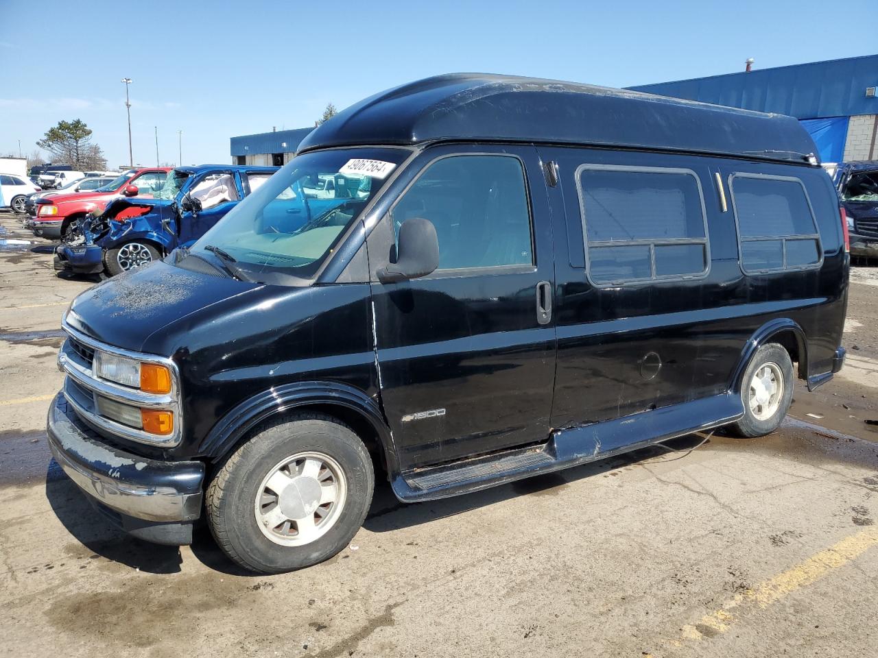 chevrolet van 1996 1gbfg15r0t1017418