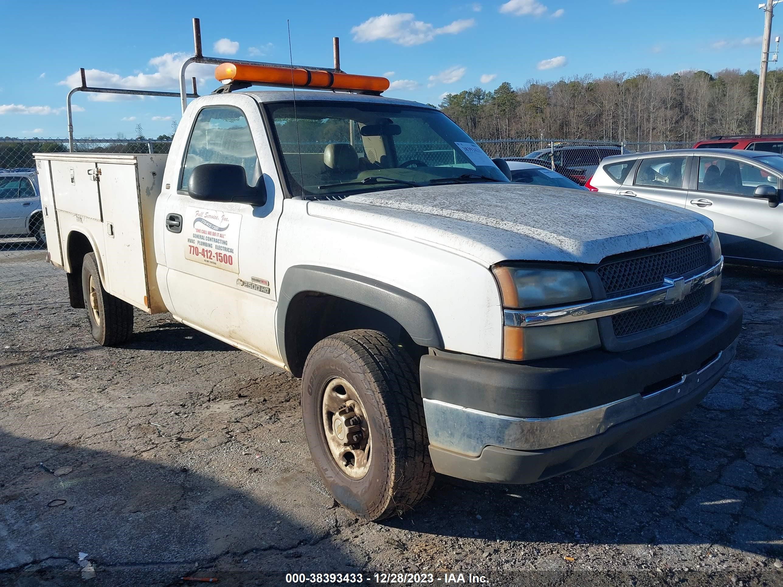 chevrolet silverado 2004 1gbhc24254e293442