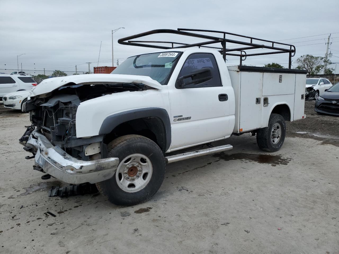 chevrolet silverado 2007 1gbhc24d47e144140