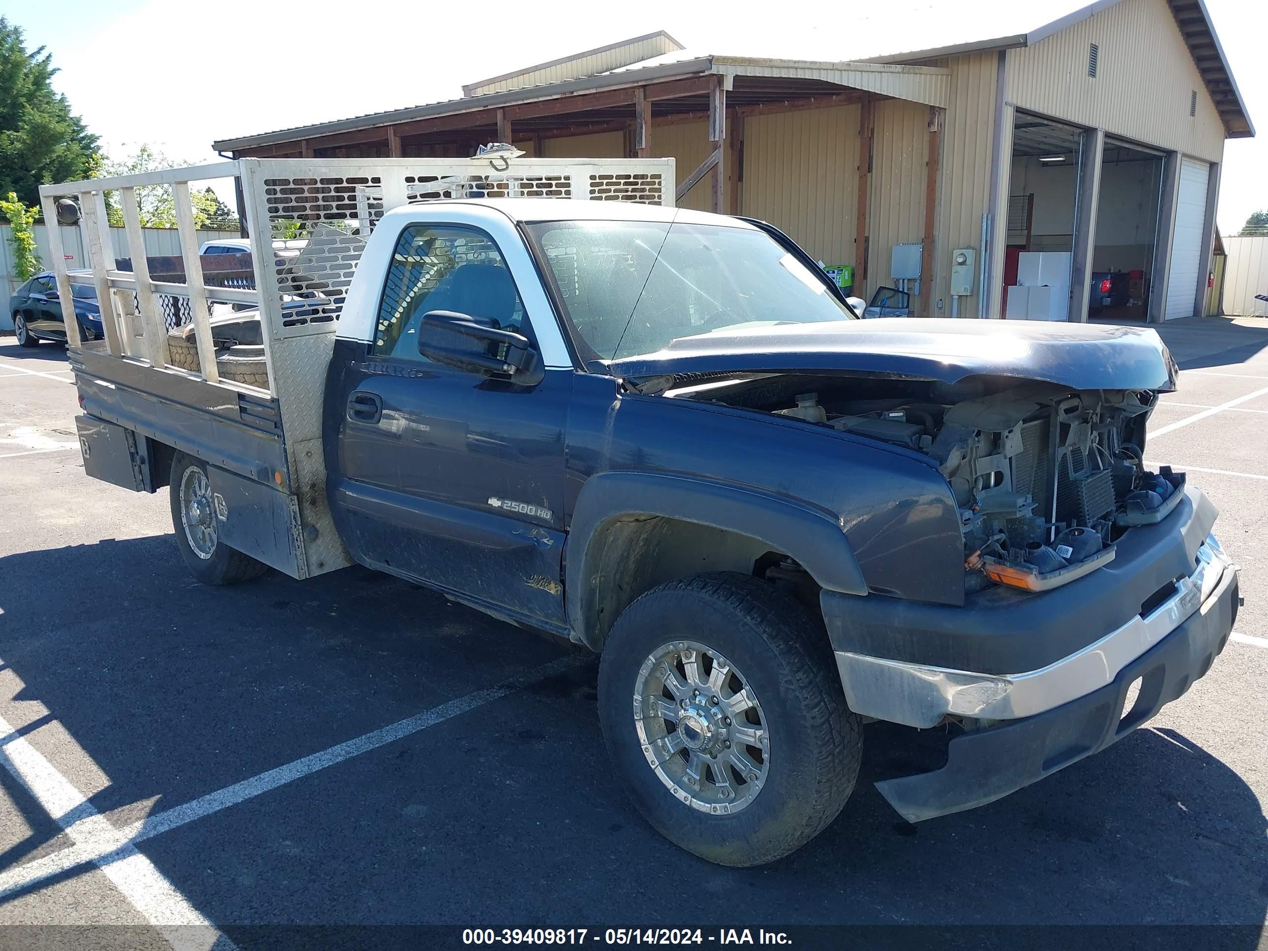 chevrolet silverado 2007 1gbhc24u77e112718