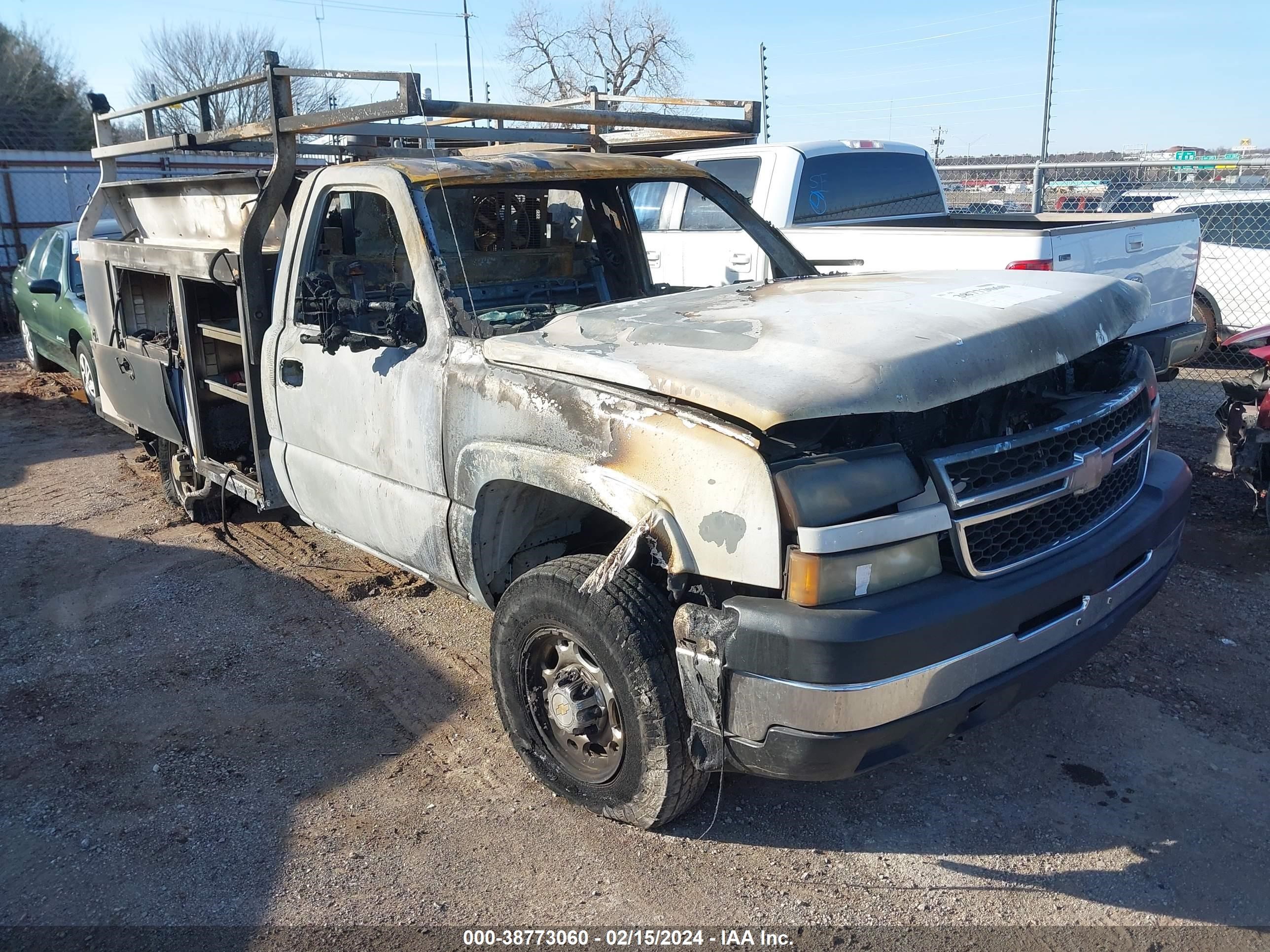 chevrolet silverado 2007 1gbhc24u87e149115