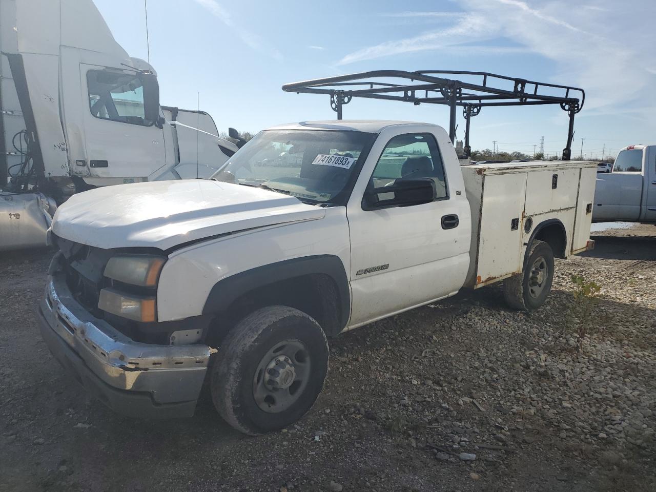 chevrolet silverado 2005 1gbhc24ux5e166348