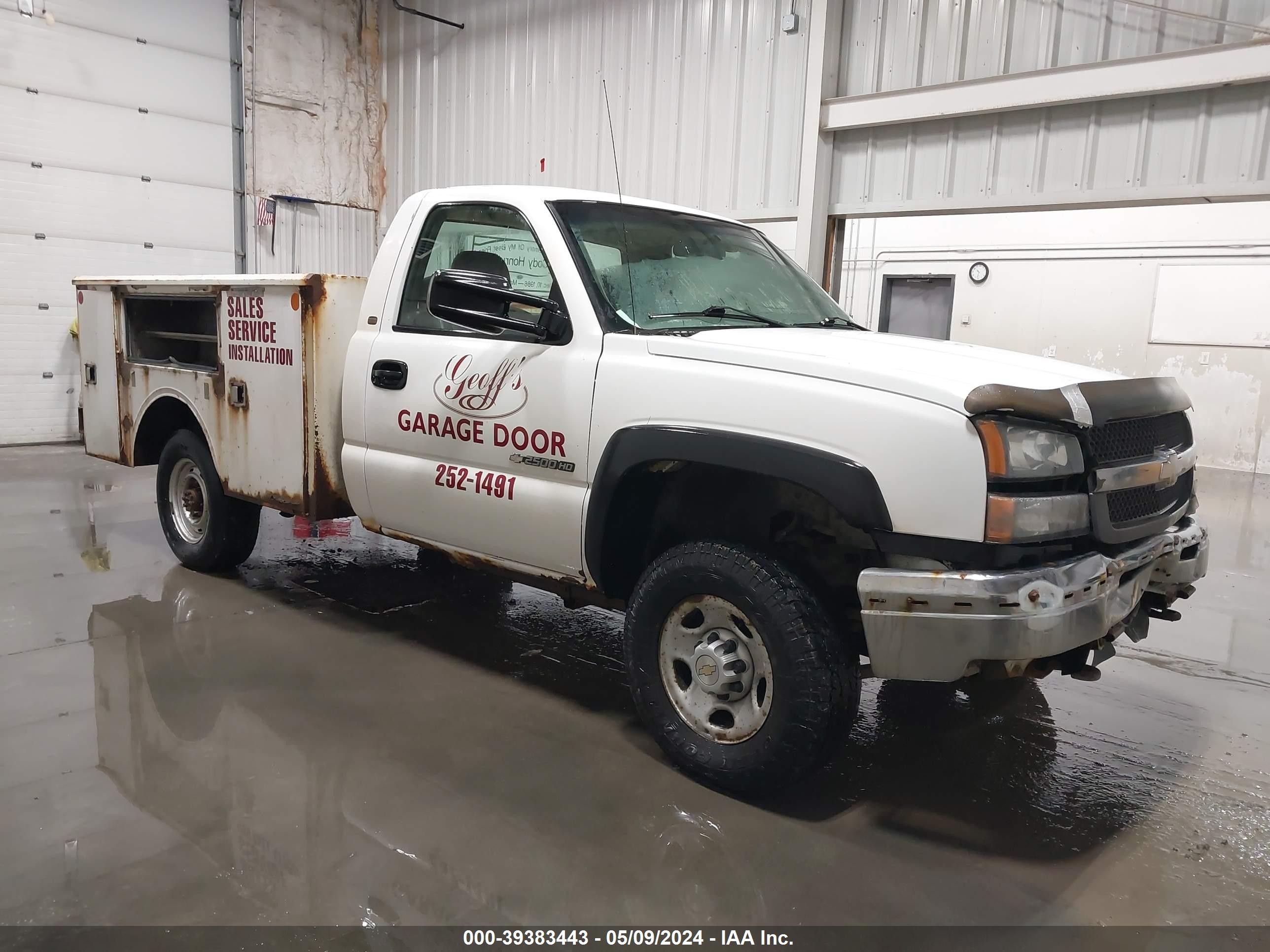 chevrolet silverado 2003 1gbhk24u53e144094