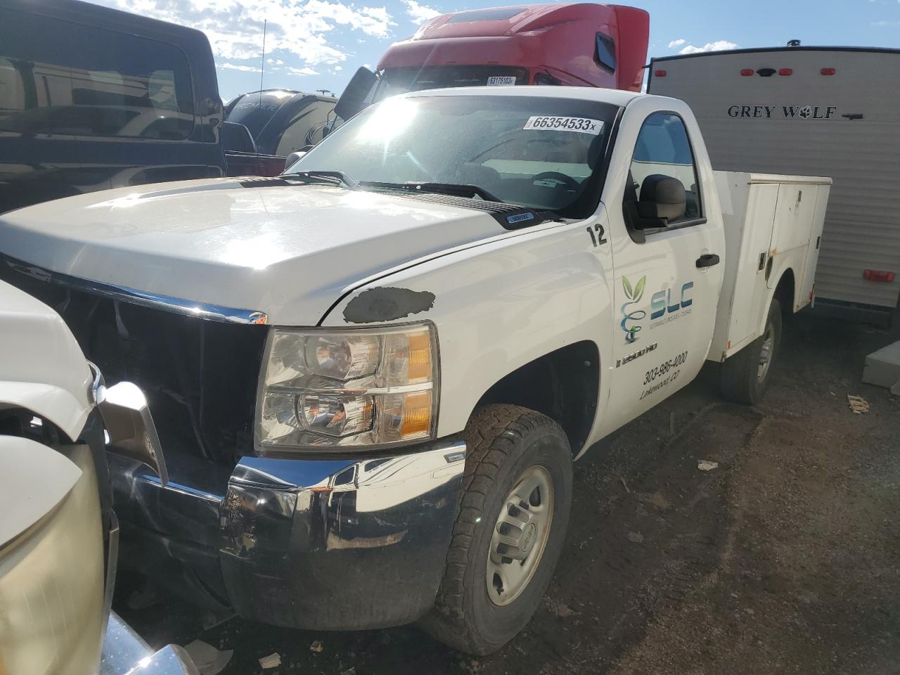 chevrolet silverado 2009 1gbhk44k49e145501