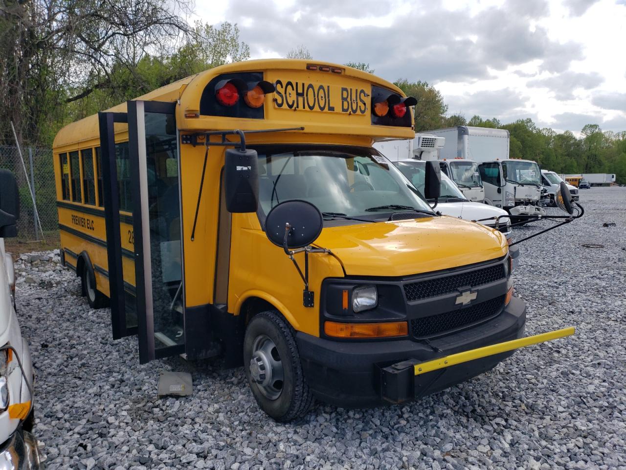 chevrolet express 2007 1gbjg312x71136615