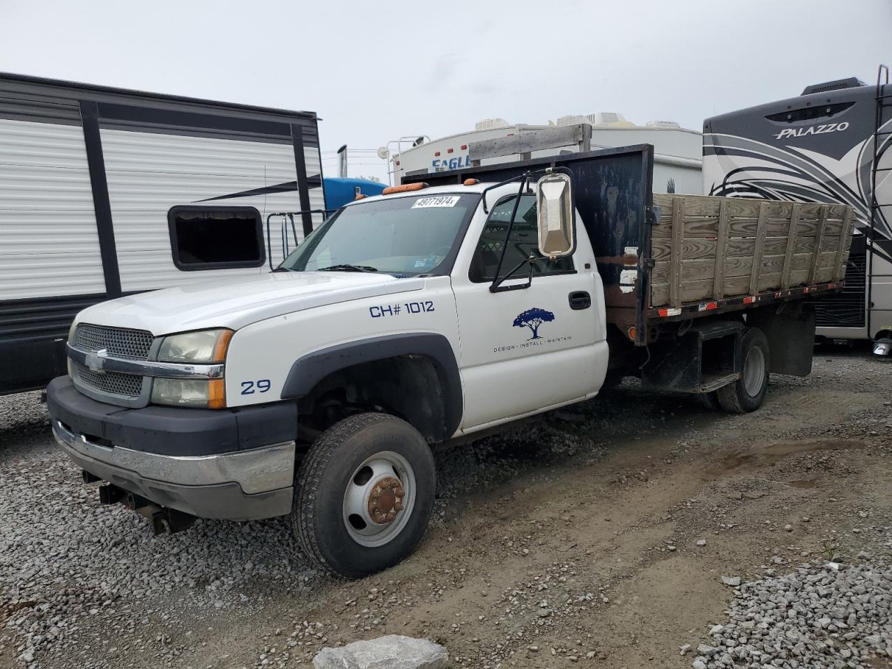 chevrolet silverado 2003 1gbjk34u33e335567