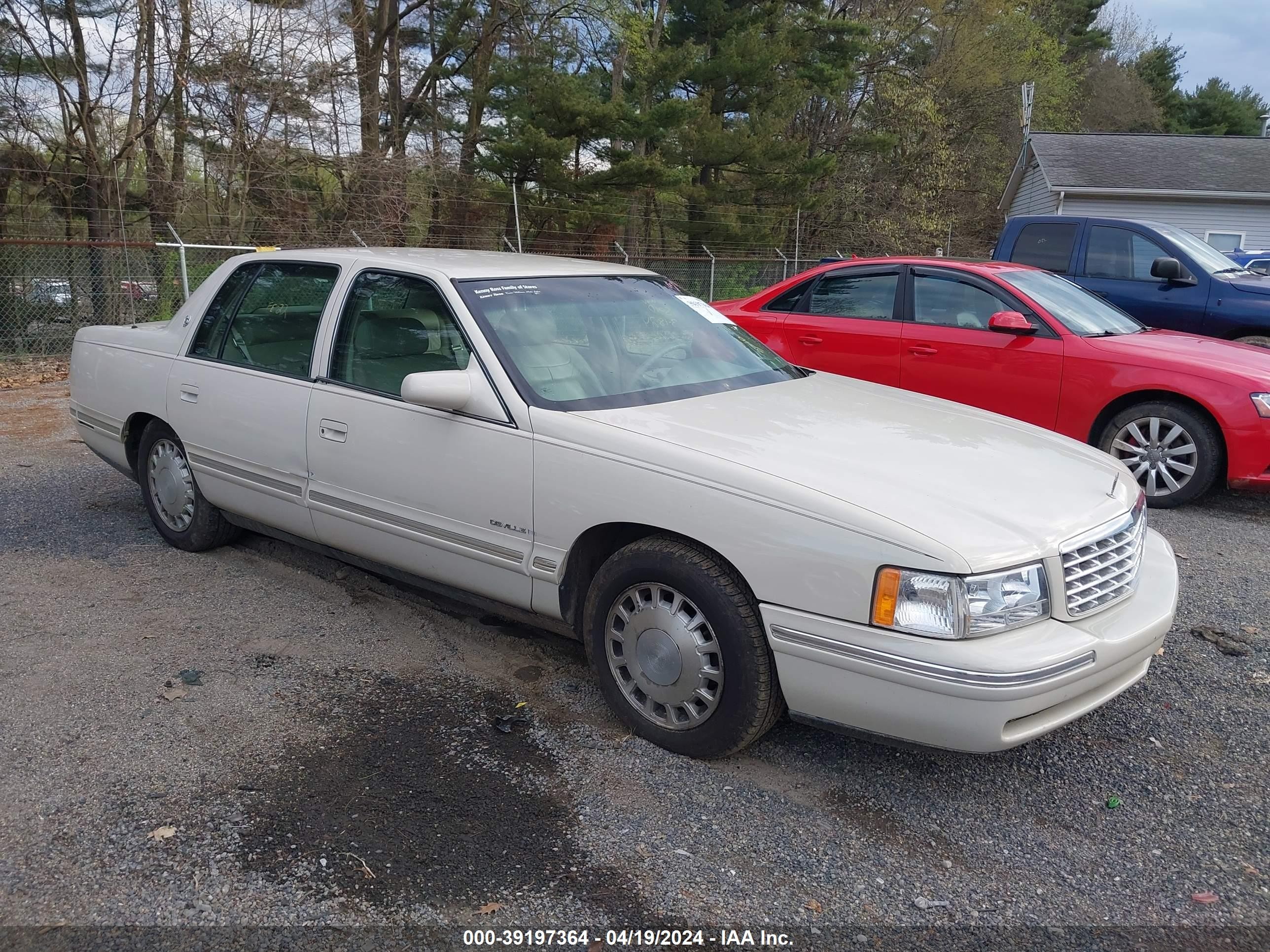 cadillac de ville 1997 1gbkd54y5vu237855