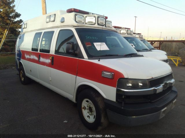 chevrolet express cargo van 2012 1gbzgucl1c1190085