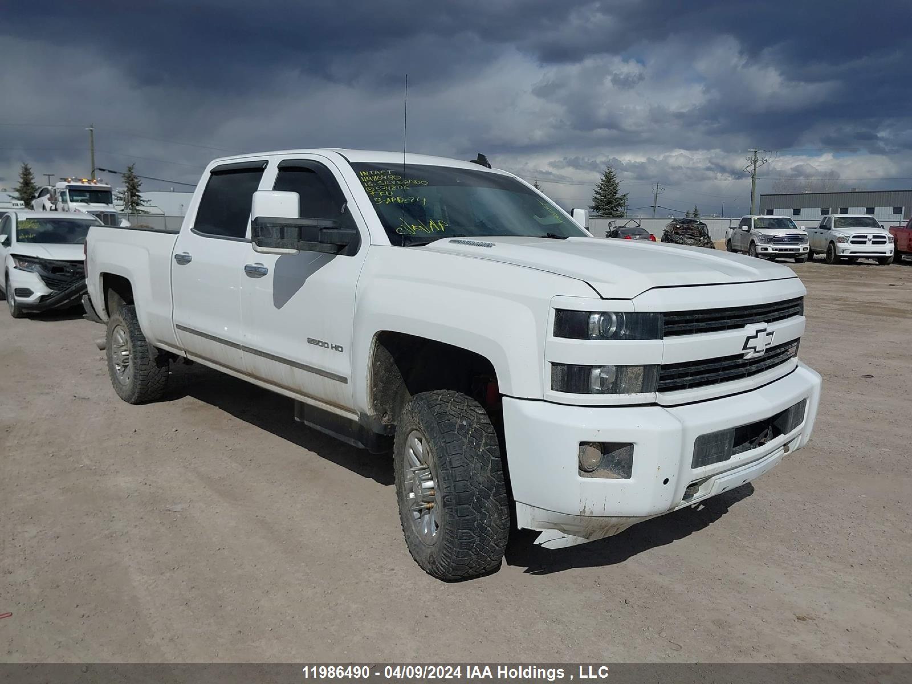 chevrolet silverado 2015 1gc1kwe88ff534806