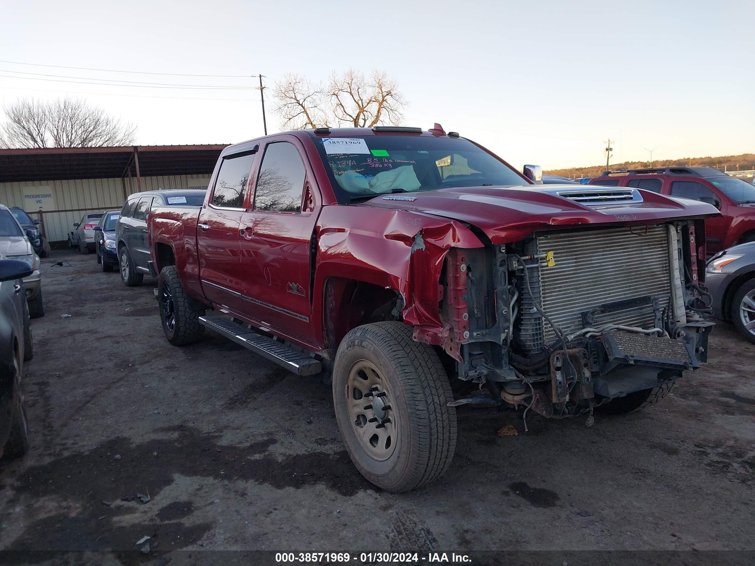 chevrolet silverado 2018 1gc1kxey2jf289208