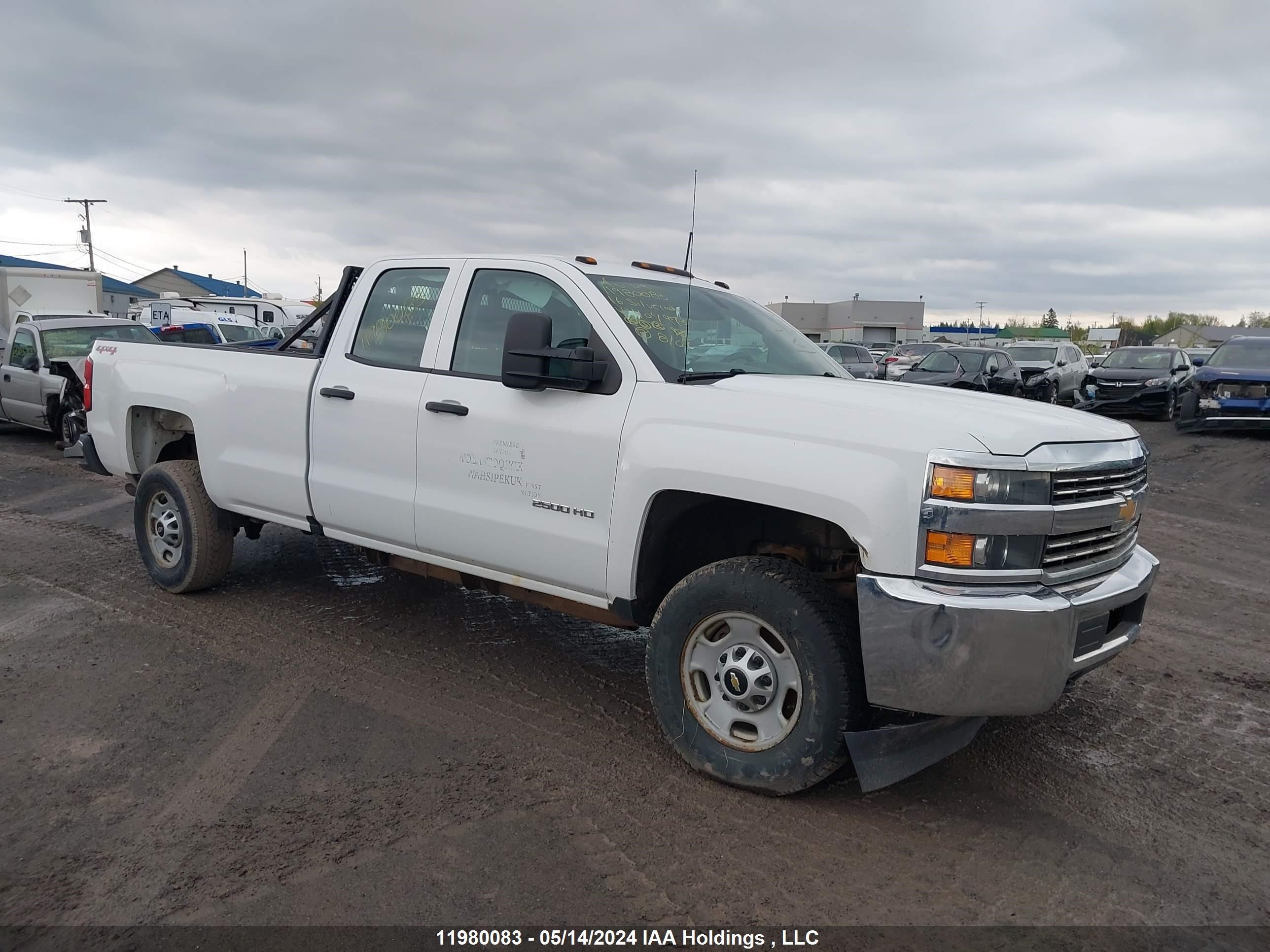 chevrolet silverado 2016 1gc2kueg2gz404973