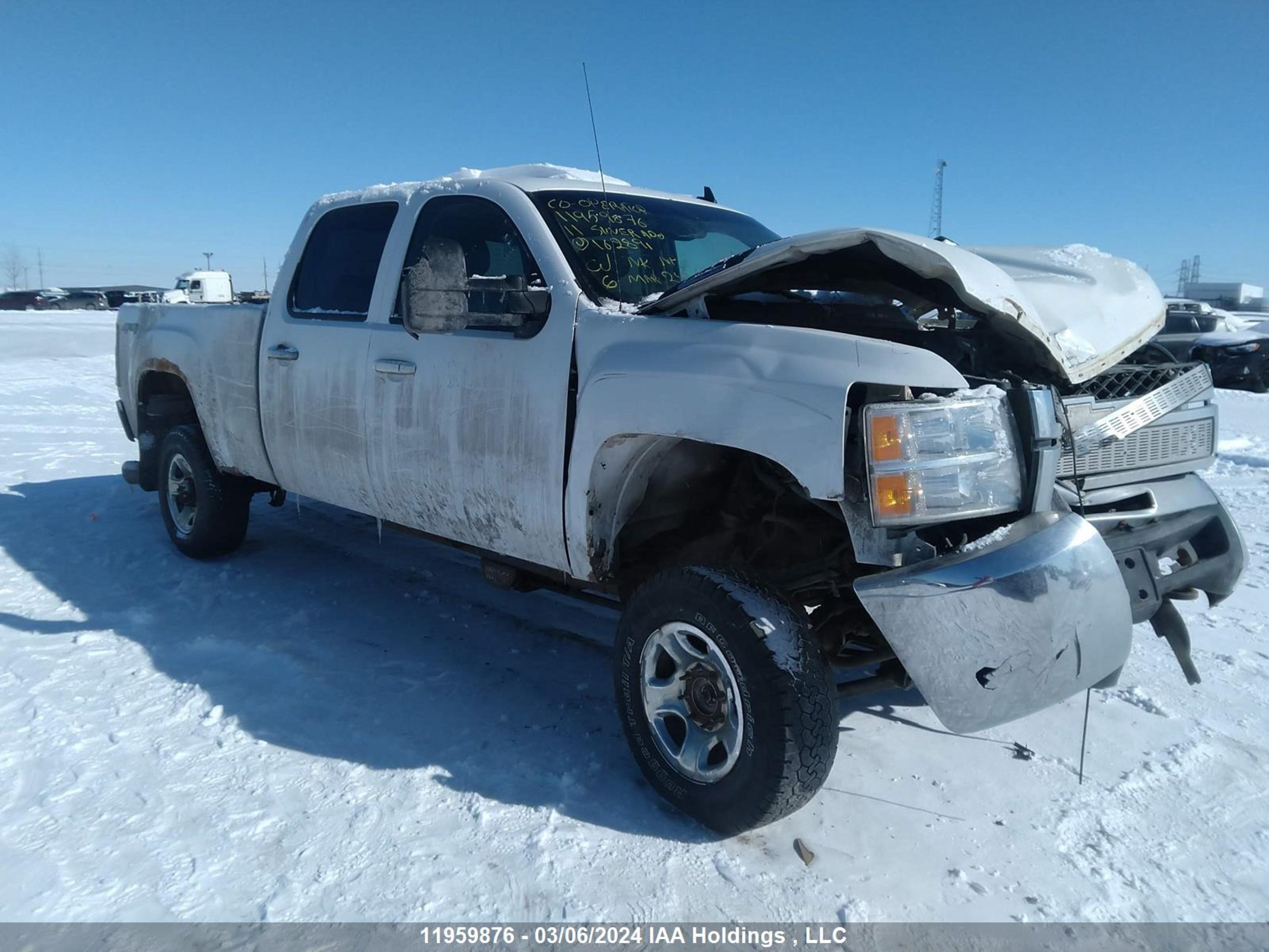 chevrolet silverado 2011 1gc4k1c89bf162891