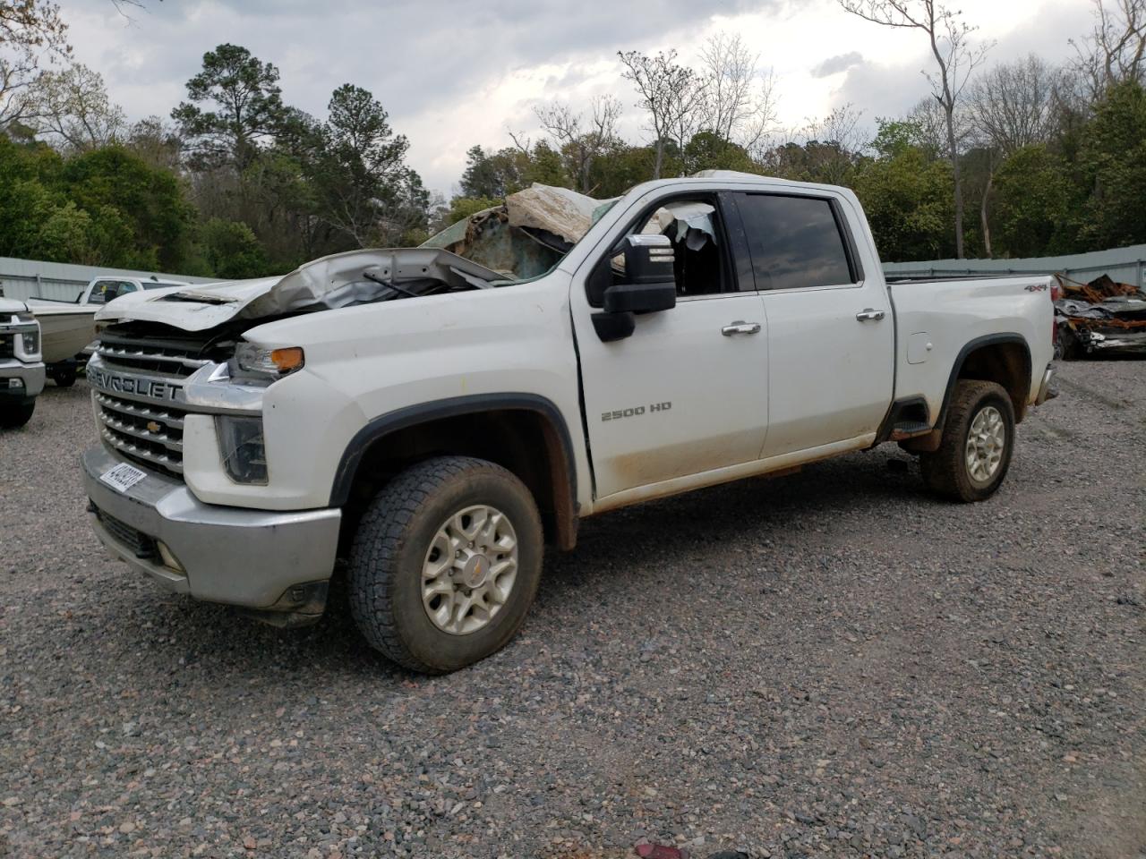 chevrolet silverado 2021 1gc4ypey4mf136958