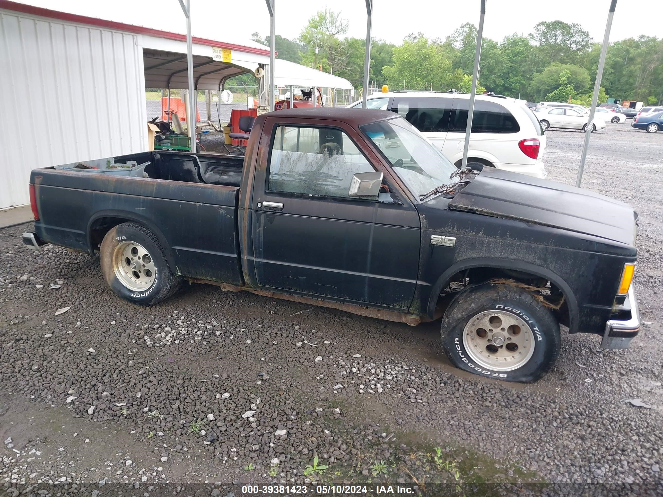 chevrolet s-10 pickup 1985 1gcbs14e5f2259403