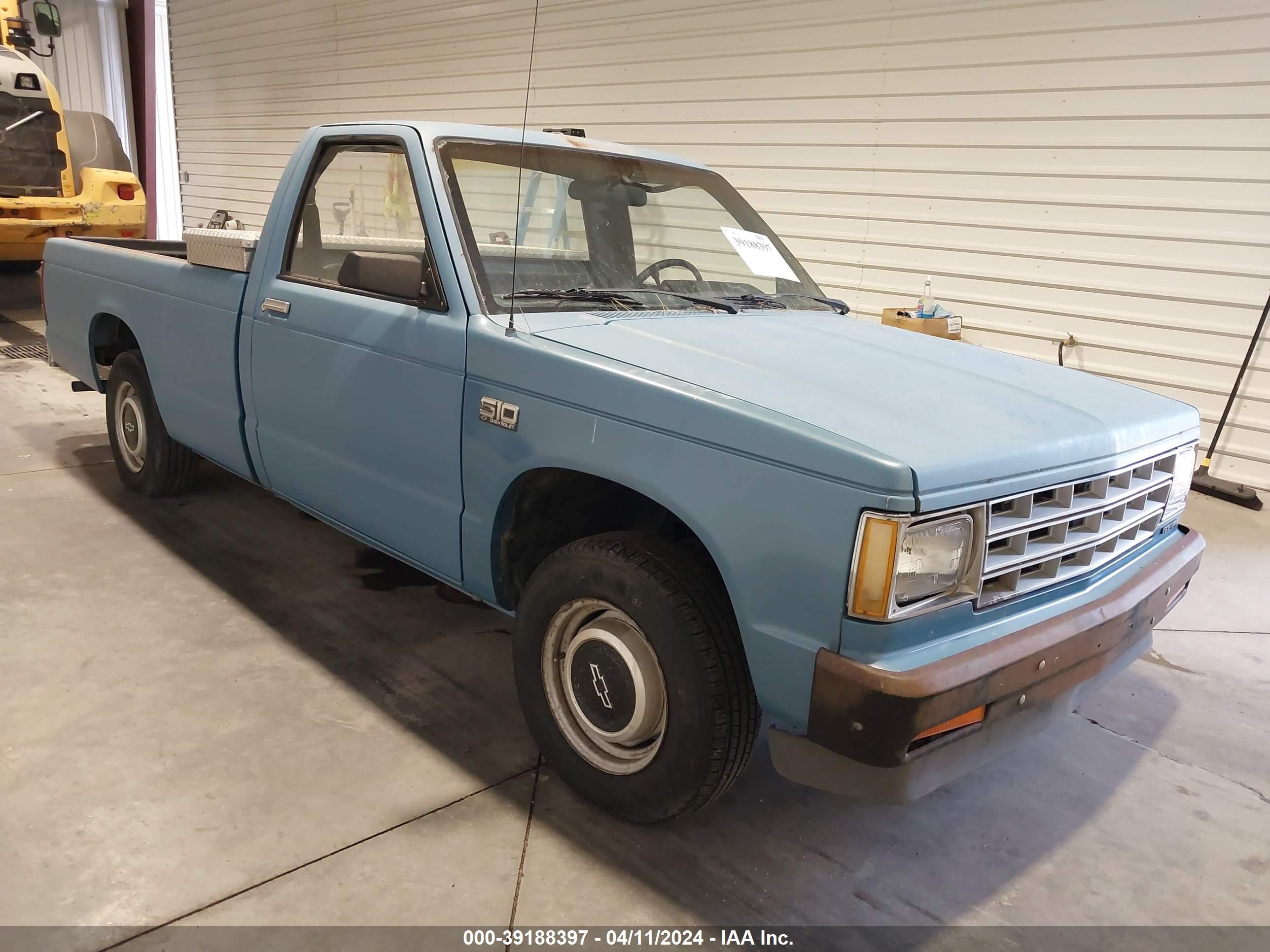 chevrolet s-10 pickup 1986 1gcbs14r4g2125342