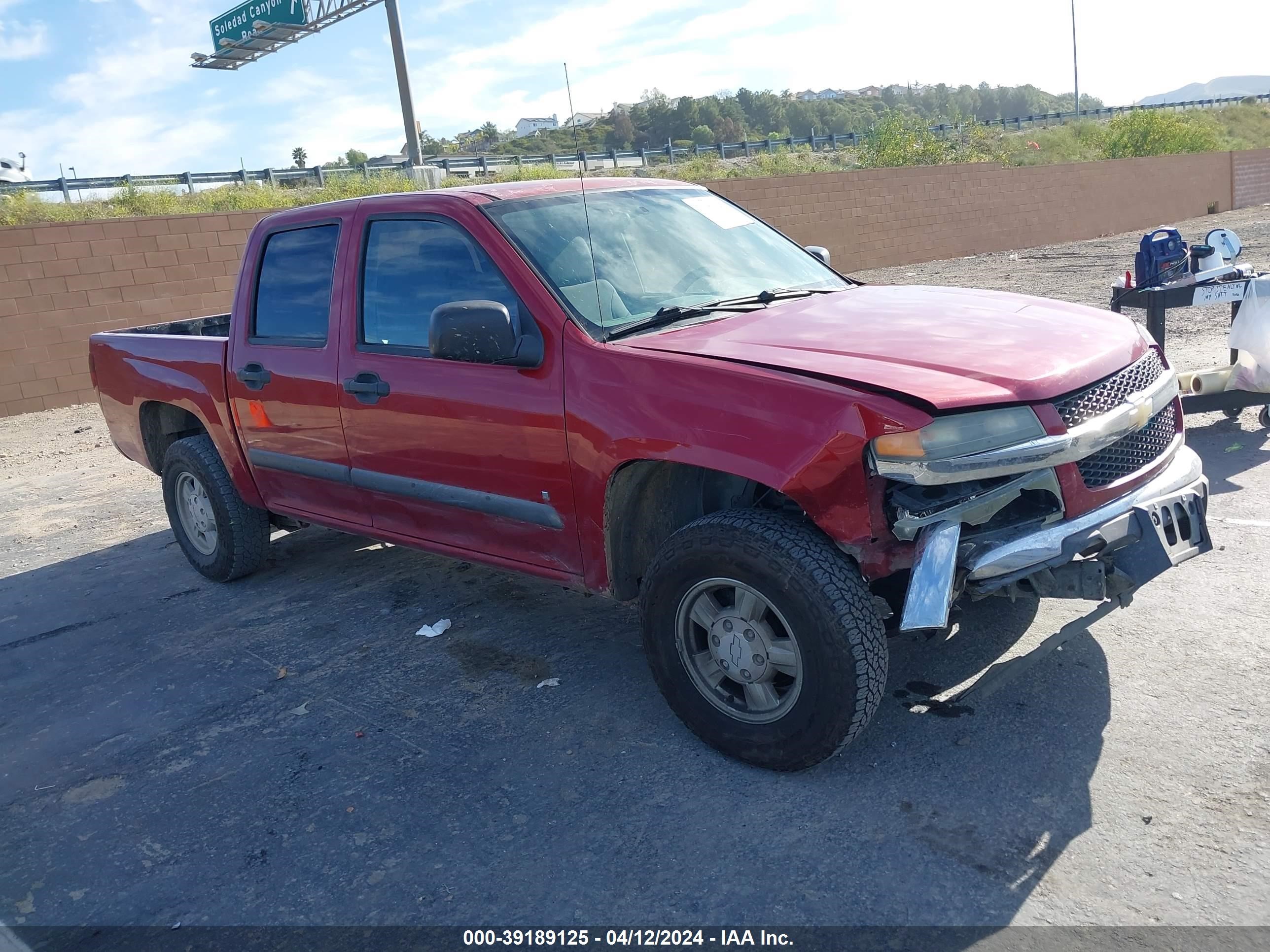 chevrolet colorado 2006 1gccs136268151963