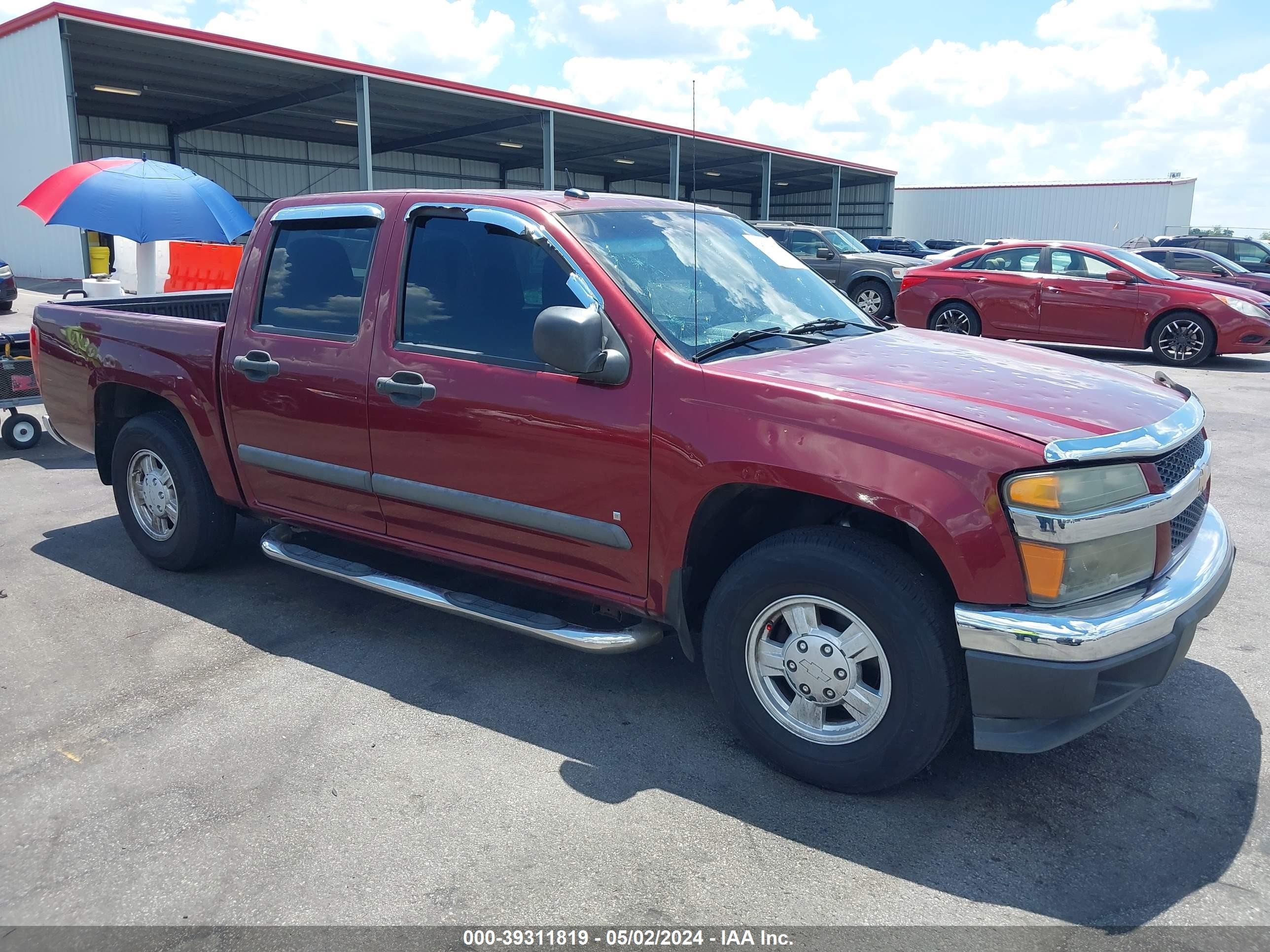 chevrolet colorado 2008 1gccs13e088112394