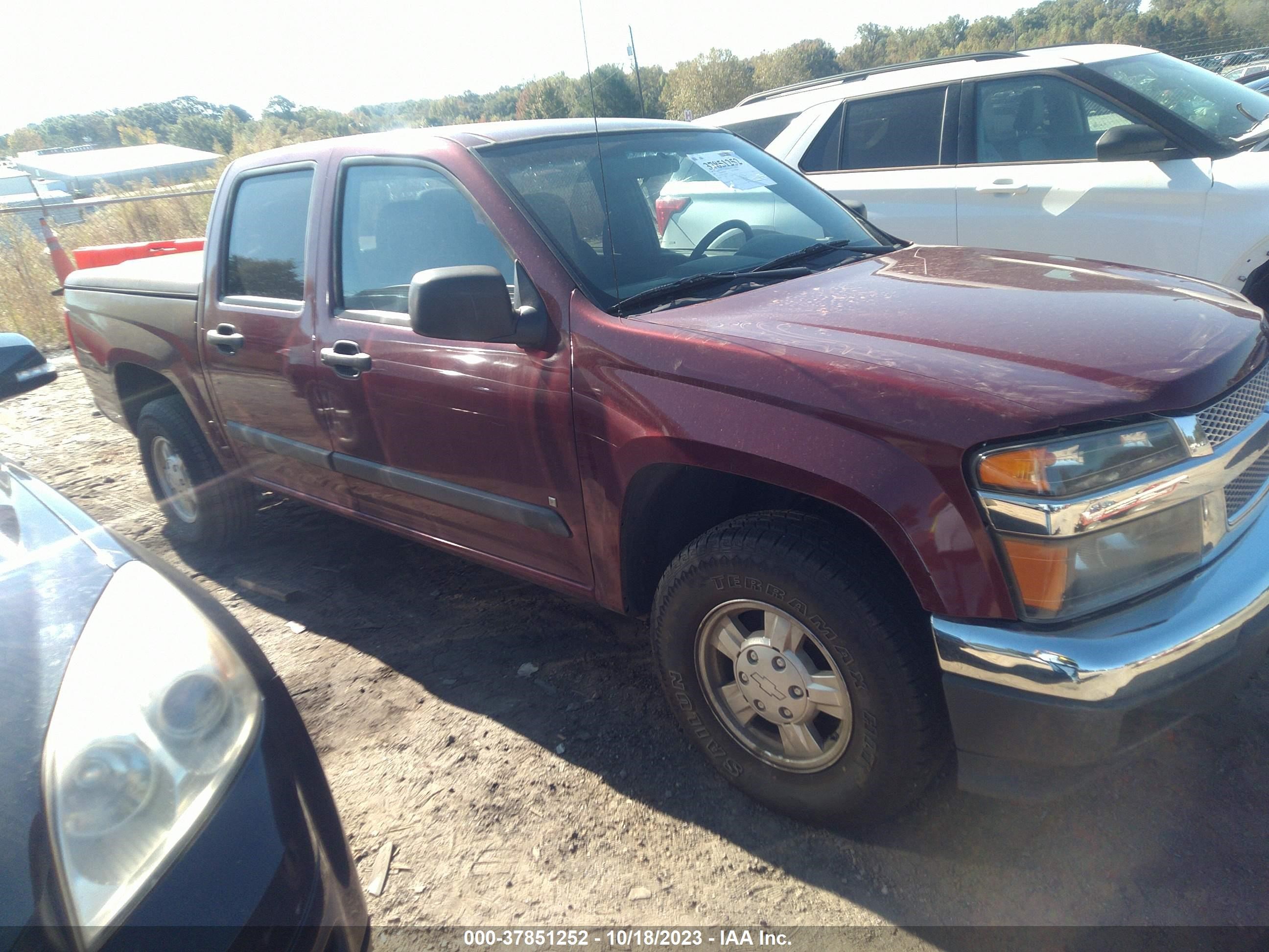 chevrolet colorado 2007 1gccs13e478221018