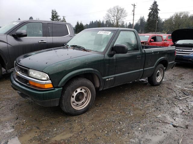 chevrolet s truck s1 2002 1gccs14wx28227485