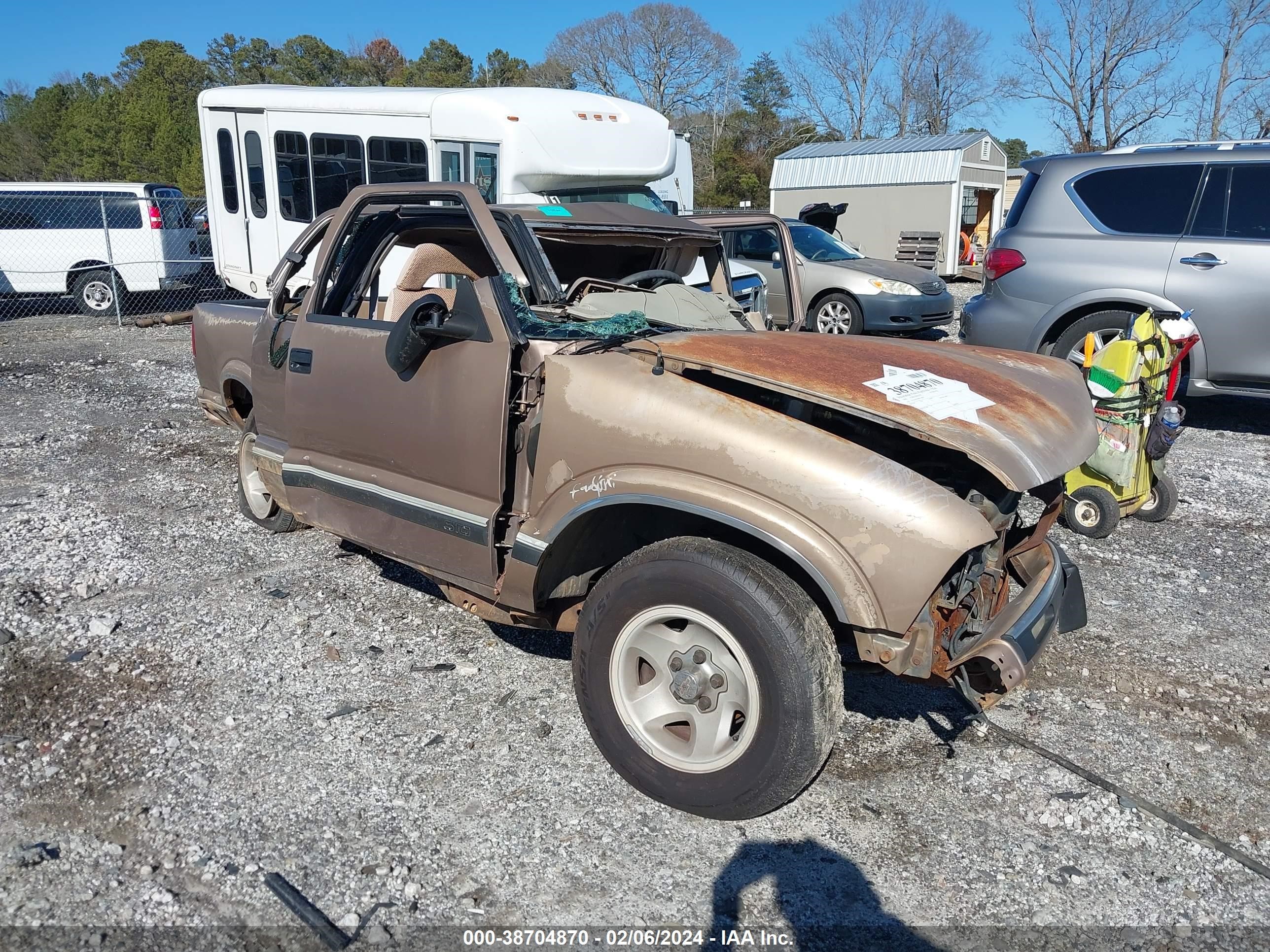 chevrolet s-10 pickup 1996 1gccs19x9t8130099