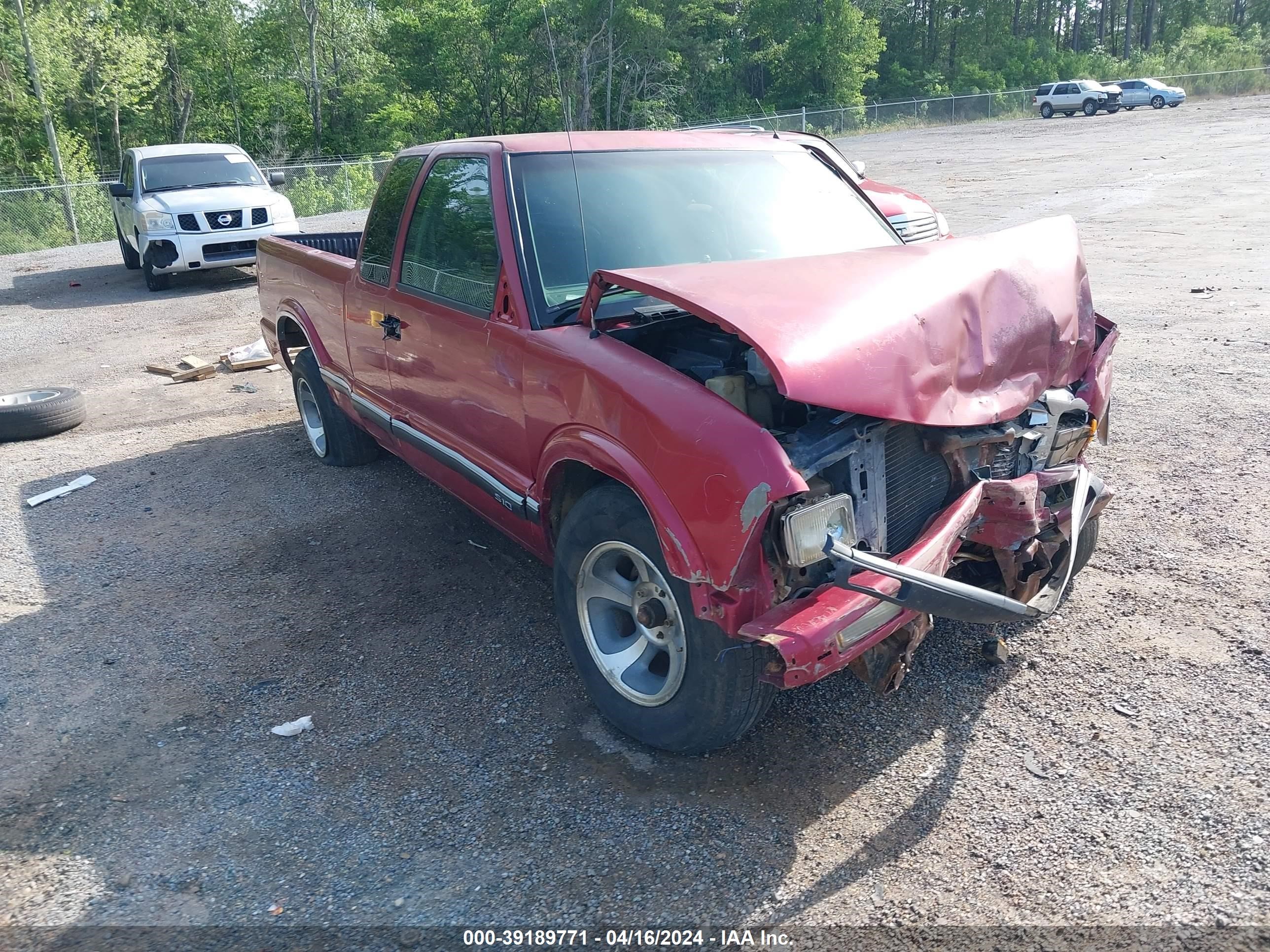 chevrolet s-10 pickup 1995 1gccs19z1s8140576