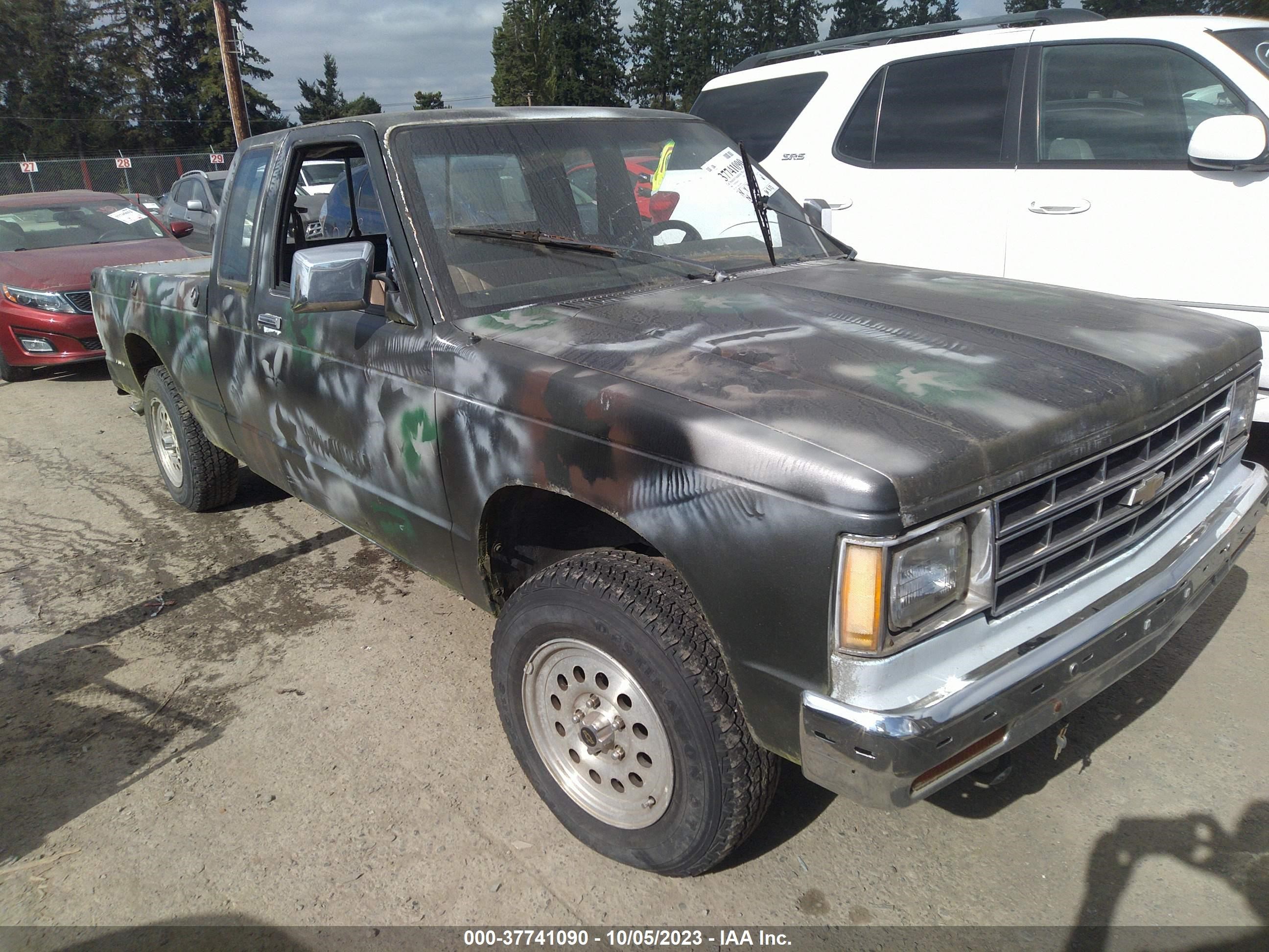 chevrolet s-10 pickup 1986 1gcct14rxg2191444