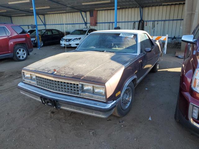 chevrolet el camino 1983 1gccw80h4dr109076