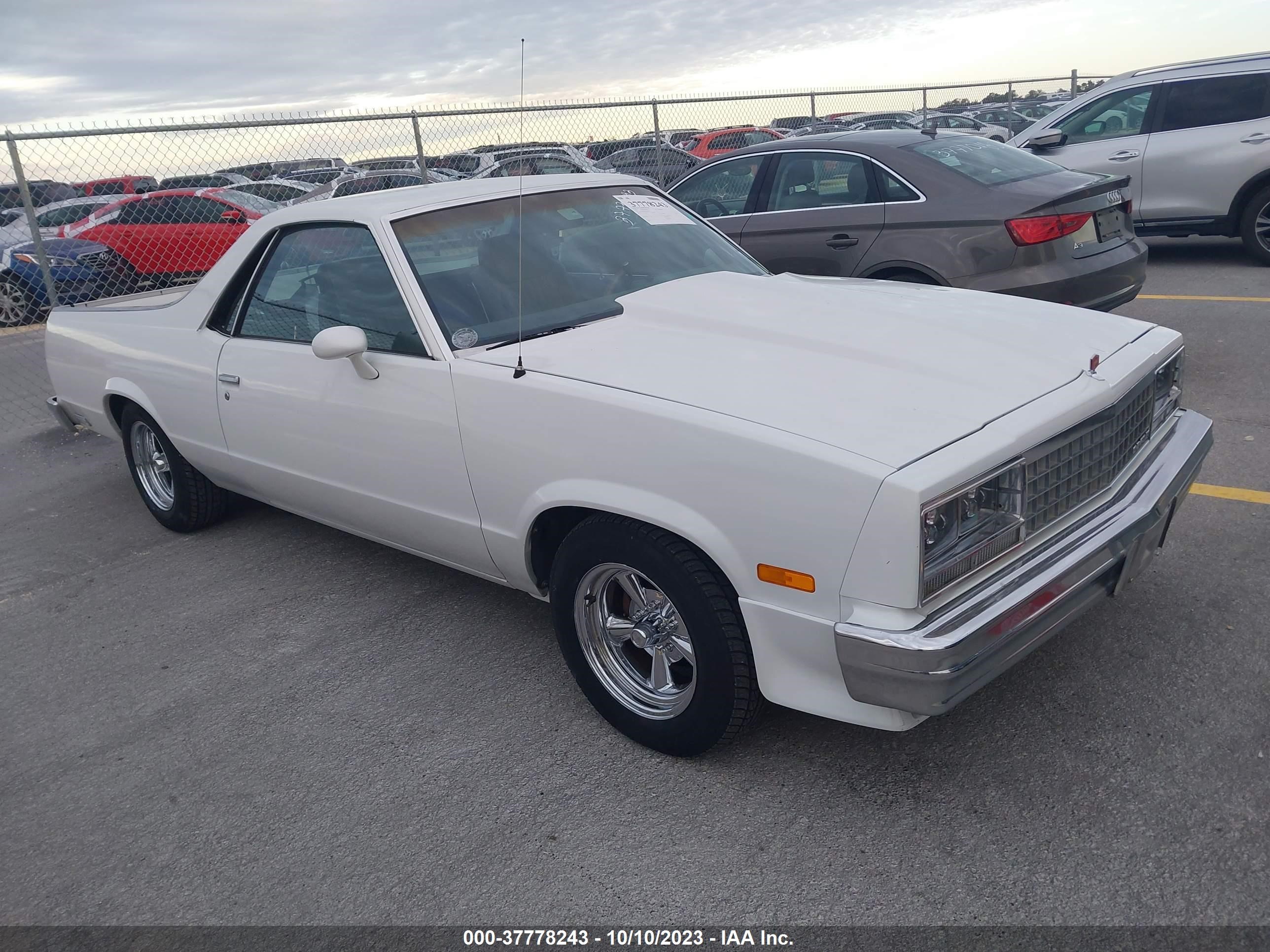 chevrolet el camino 1984 1gccw80h9er205853